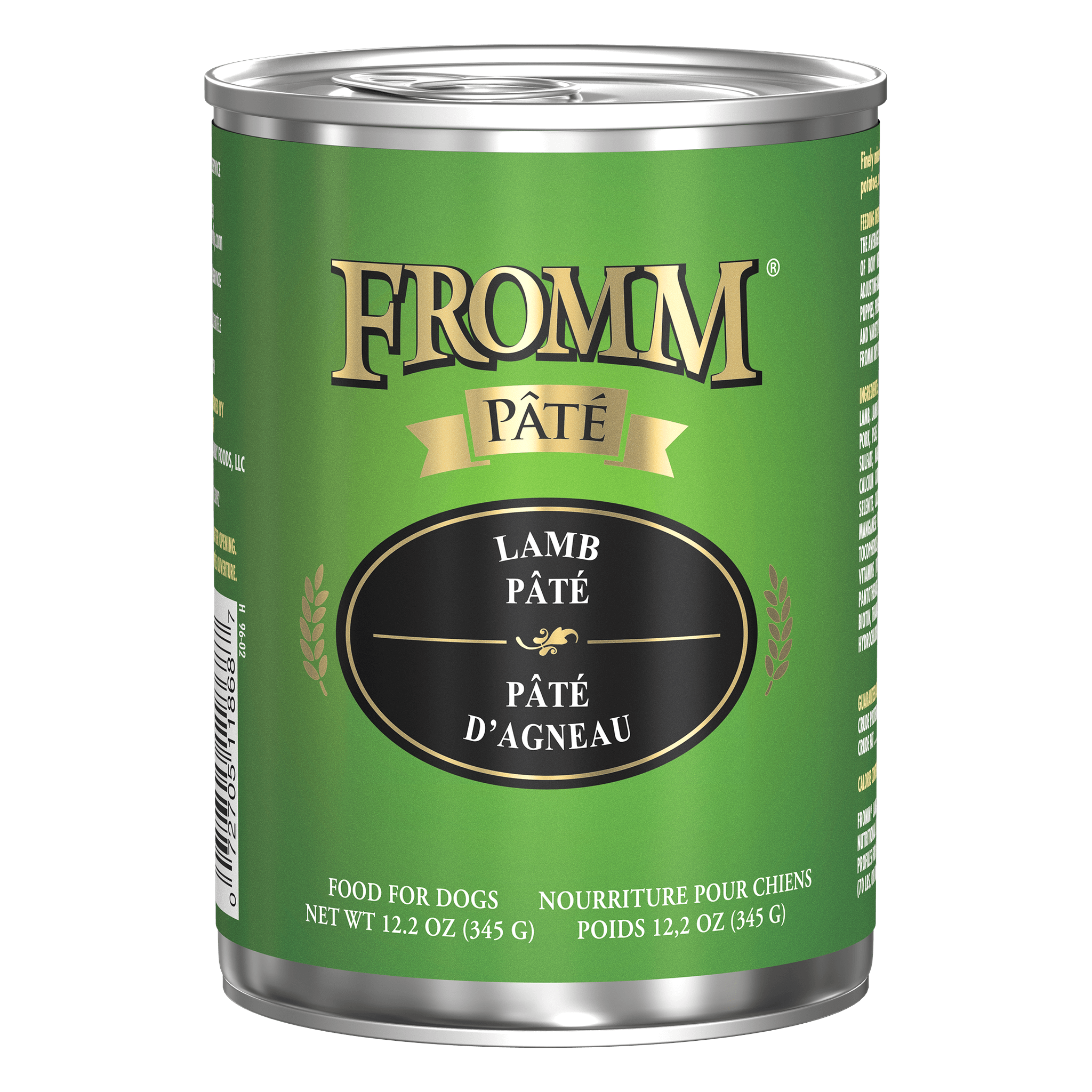 Fromm Pâté Lamb Pâté can