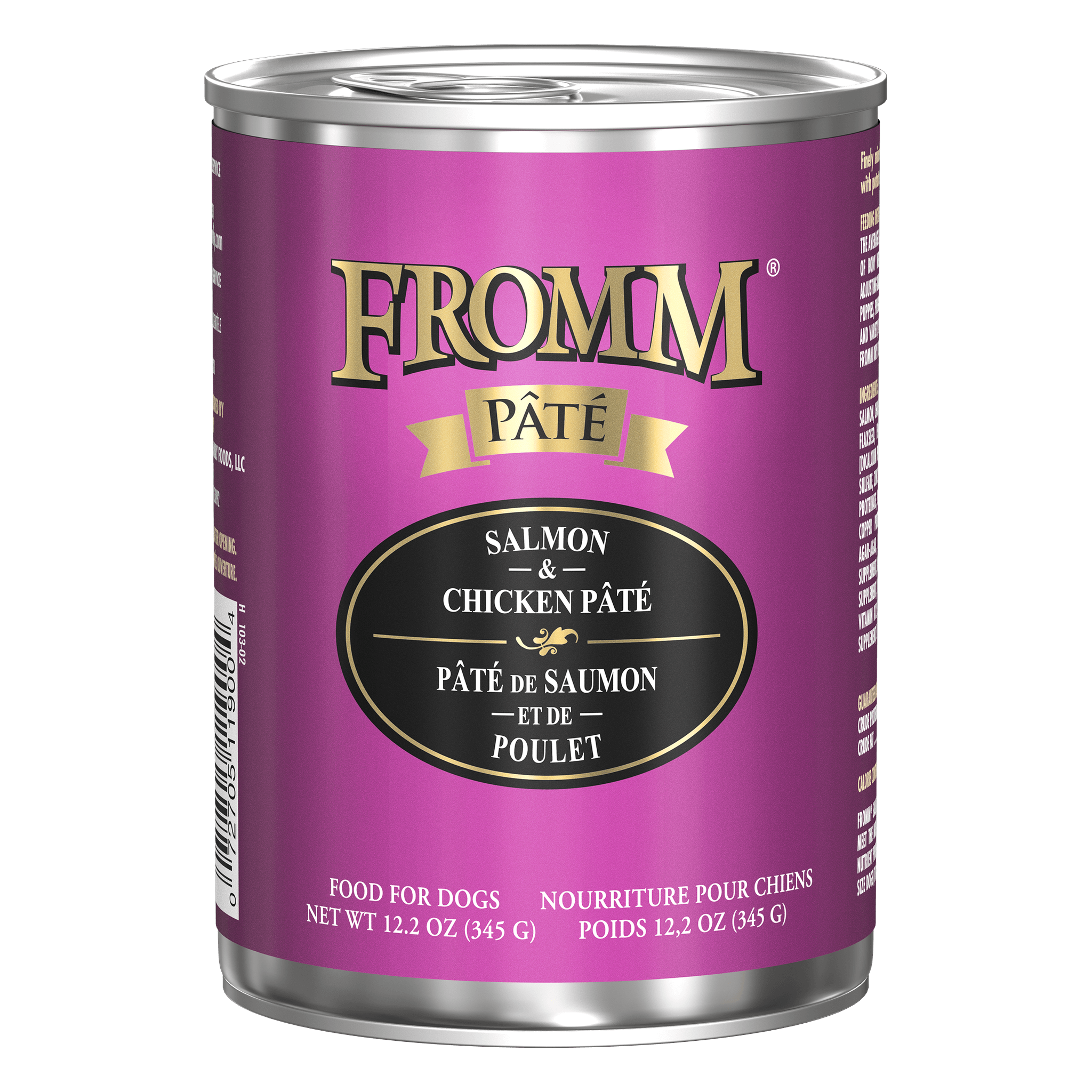 Fromm Pâté Salmon & Chicken Pâté can