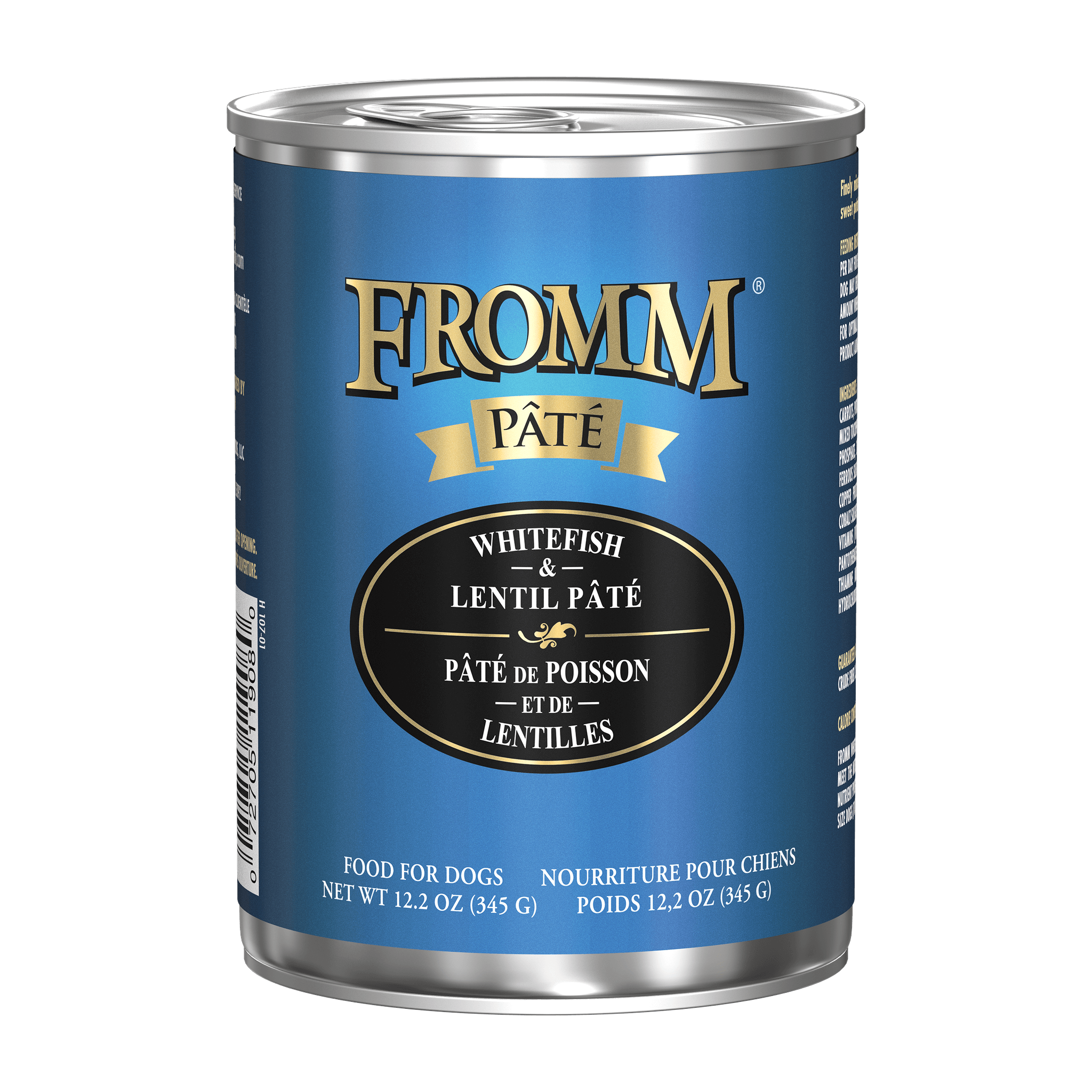 Fromm Pâté Whitefish & Lentil Pâté can