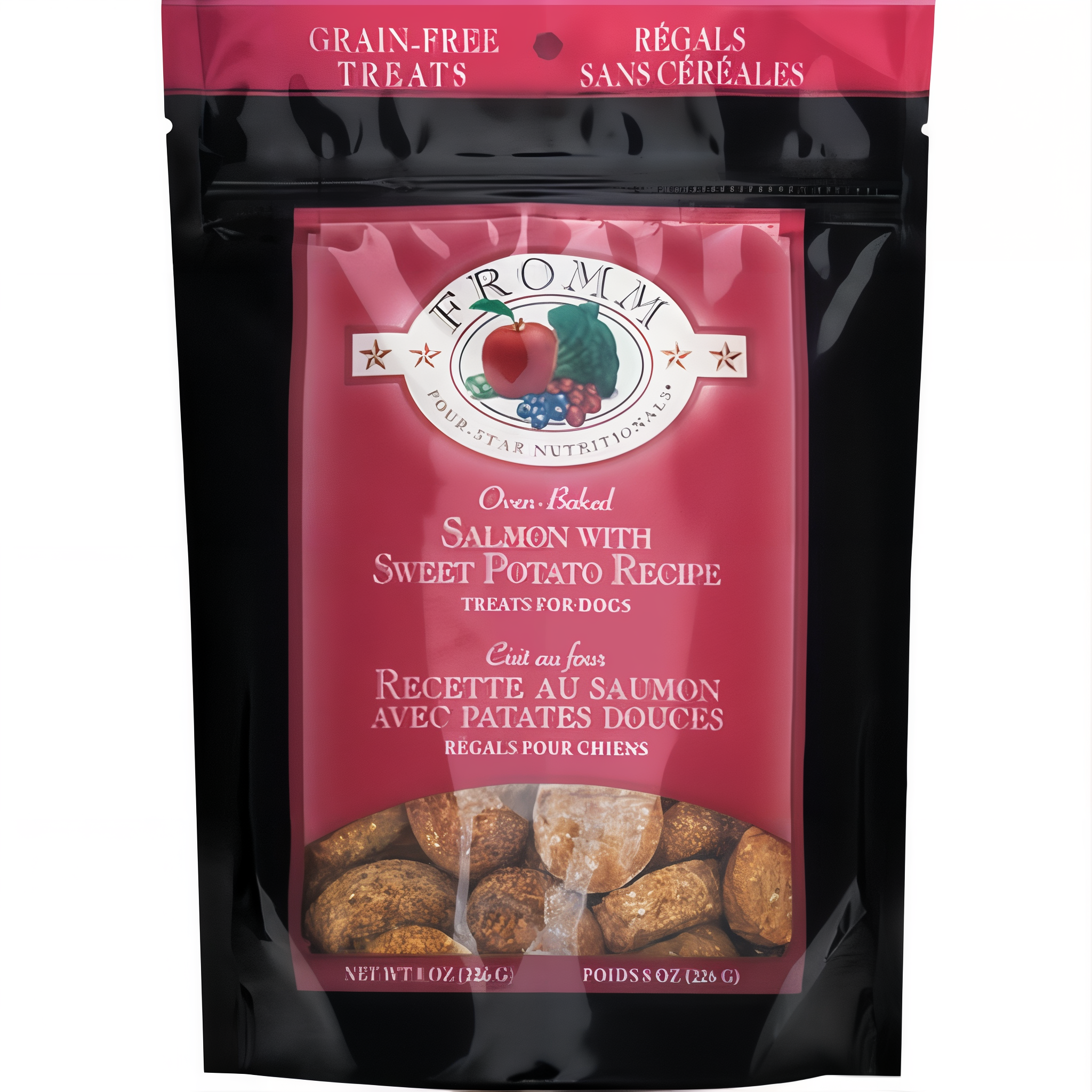 Fromm Four-Star Grain-Free Salmon with Sweet Potato Dog Treats