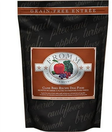 Fromm Four Star Grain-Free Game Bird Dry Dog Food in a 26 lb bag
