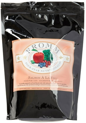 Fromm Four-Star Nutritionals Salmon A La Veg With Fruit & Vegetables Dry Cat Food