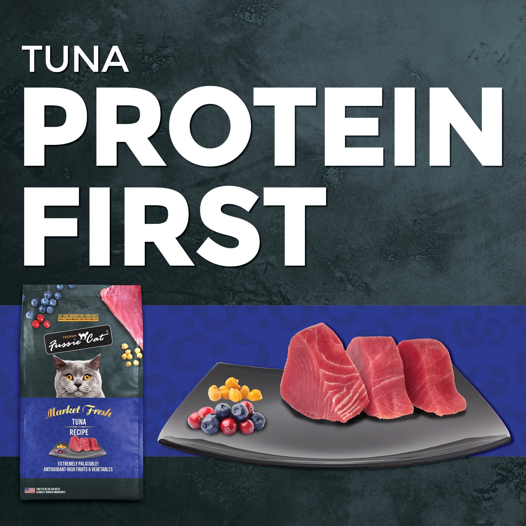 Fussie Cat Market Fresh Tuna Recipe Dry Cat Food — additional product view 2