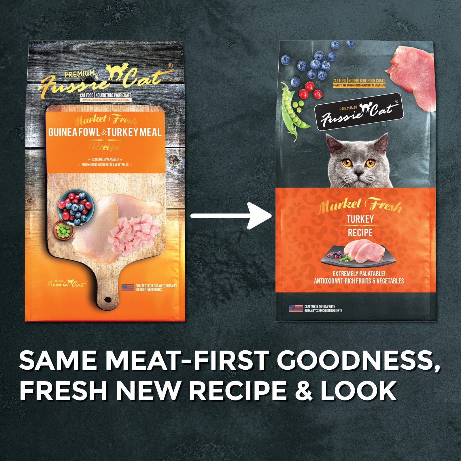 Fussie Cat Market Fresh Turkey Recipe Dry Cat Food — additional product view 1