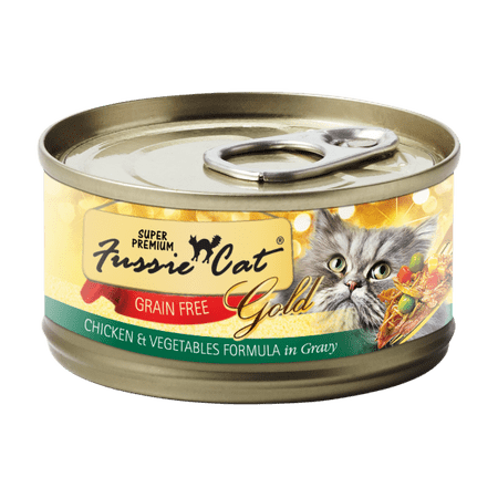 Fussie Cat Super Premium Chicken & Vegetables Formula in Gravy