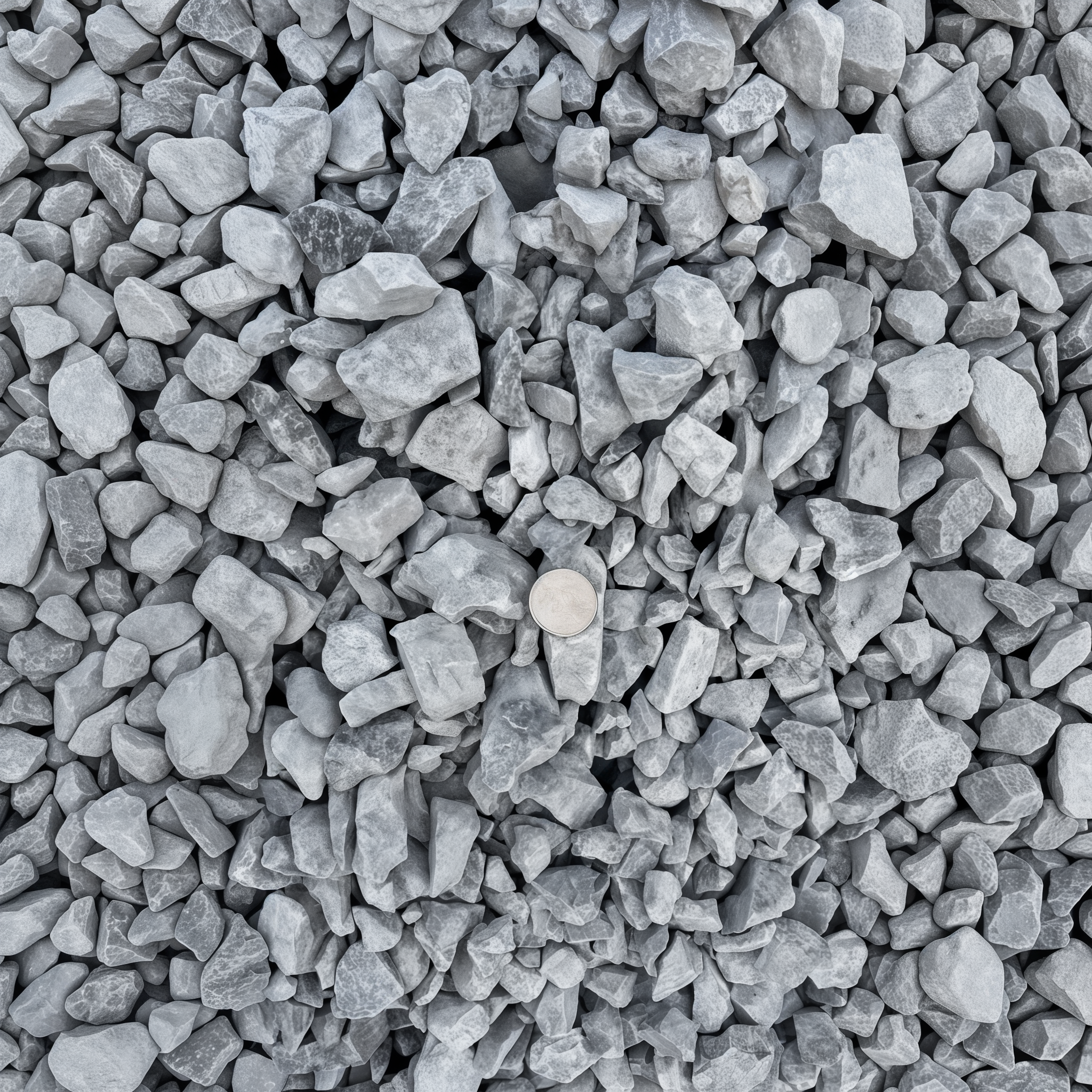 Blue Stone aggregate, 3/4 inch size, sold by the ton #3/4"#Ton