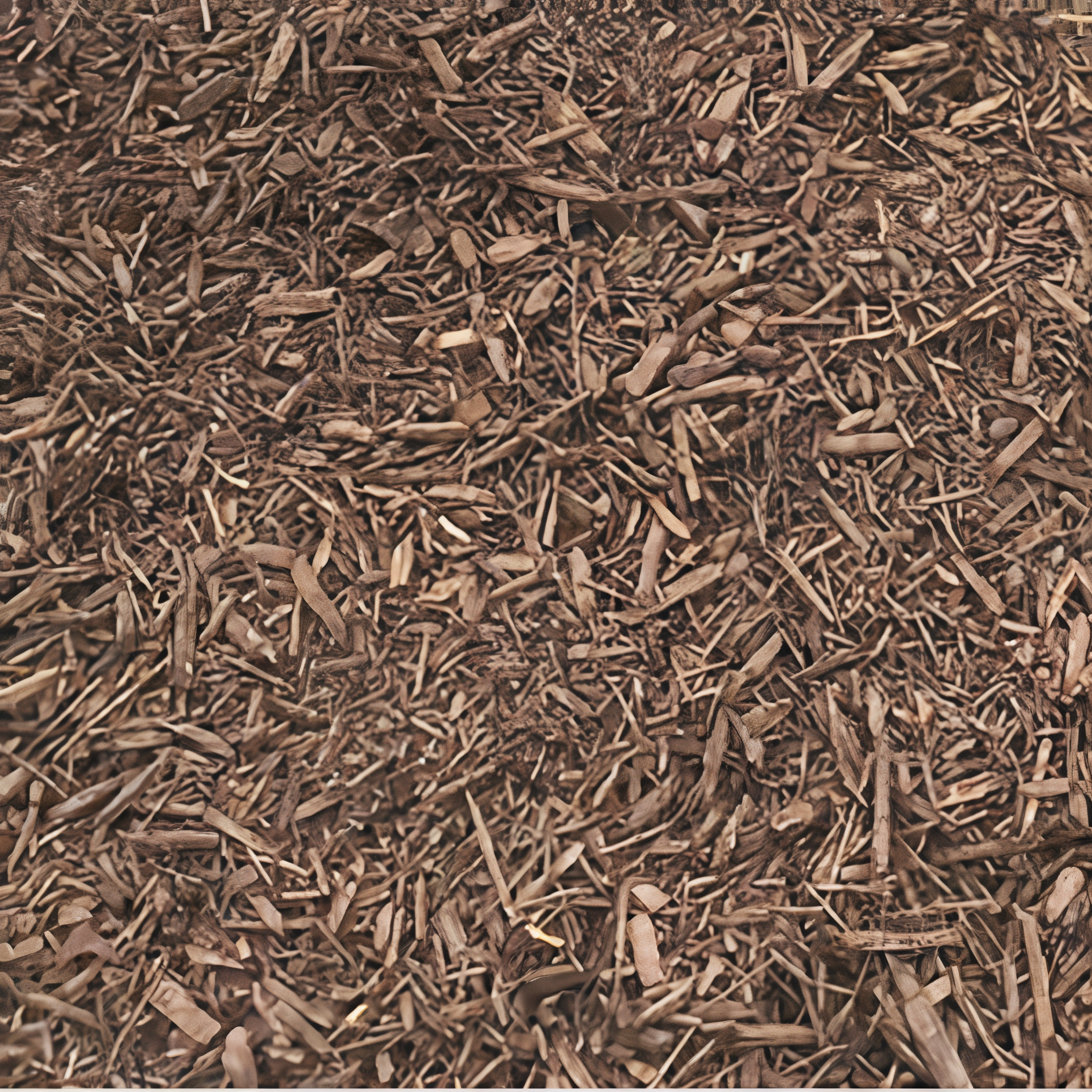 Brown dyed mulch perfect for garden and yard applications. #Brown Dyed#Yard