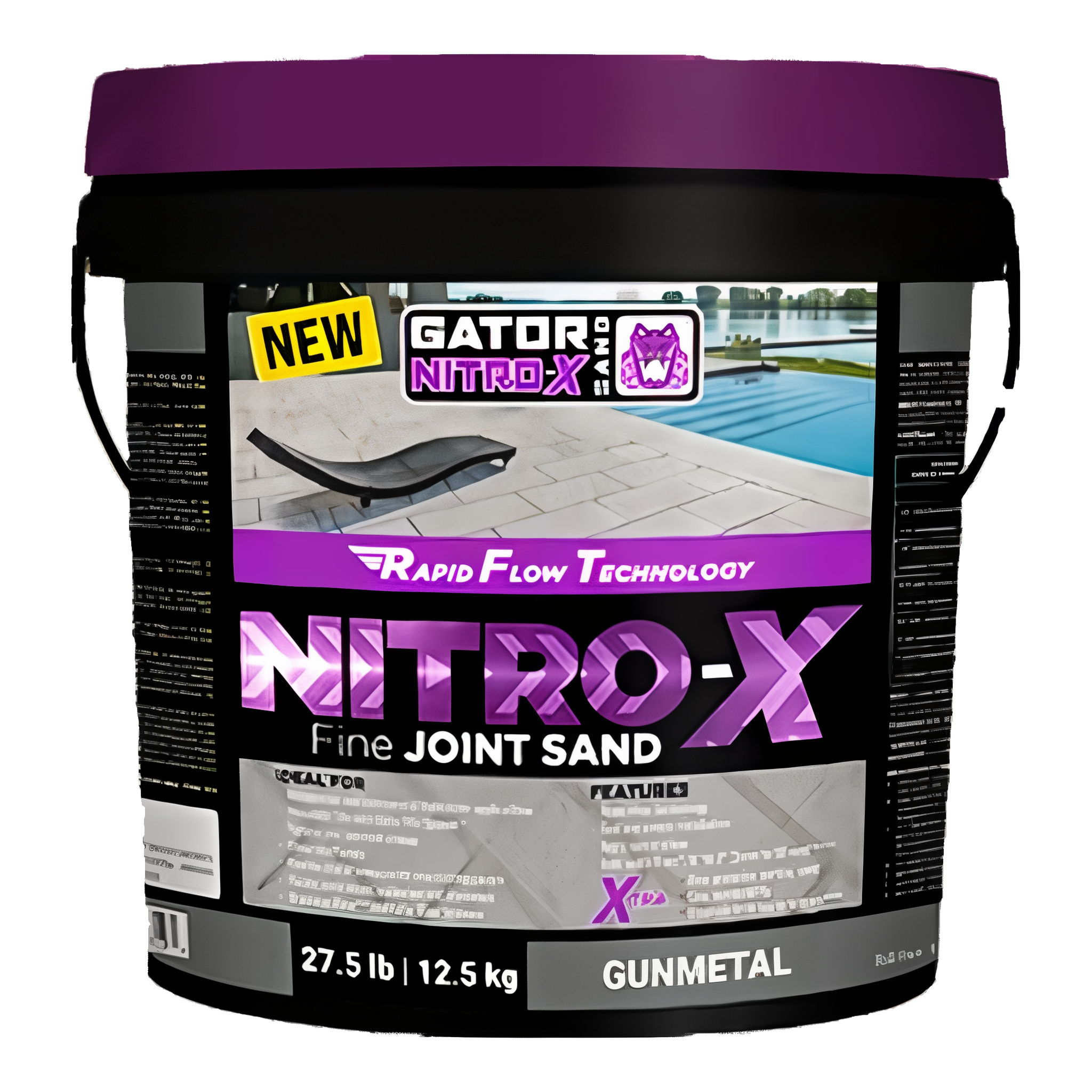Gator Nitro-X Fine Joint Sand 27.5 lb pail by Alliance