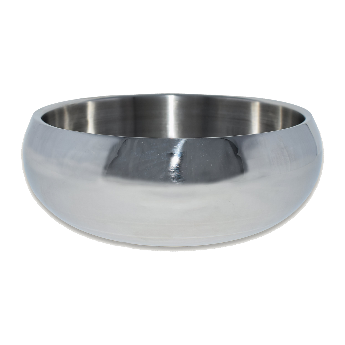 Goo-eez Double Wall Stainless Steel Bowl, mirror polished insulated pet bowl