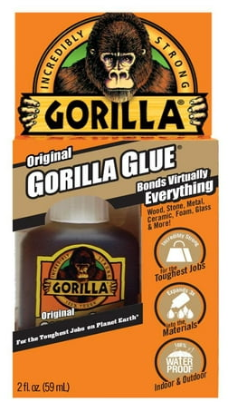 Gorilla Original Glue: Water-Resistant Heavy Duty Shoe & Metal Adhesive