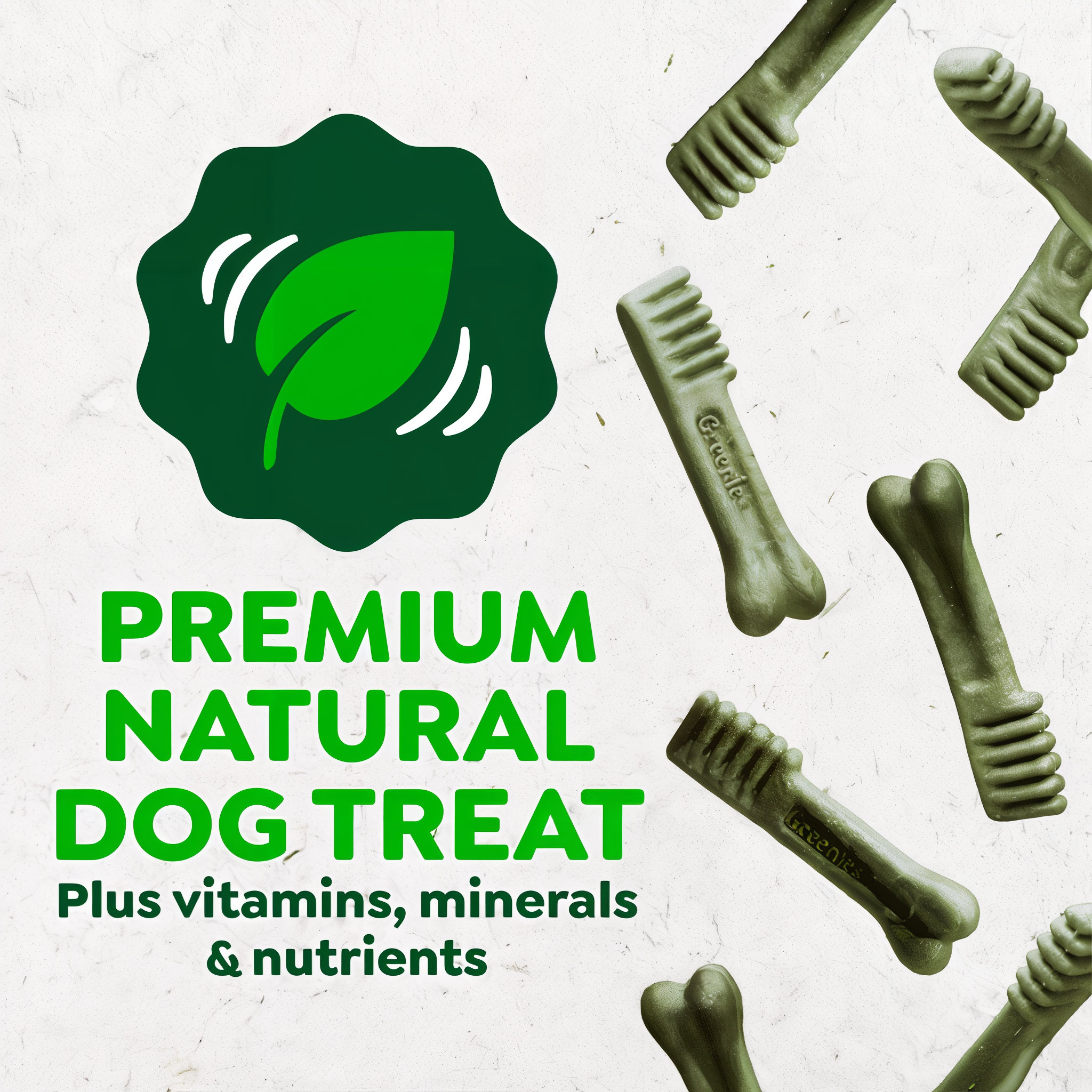 Greenies premium natural dog treat with vitamins, minerals and nutrients