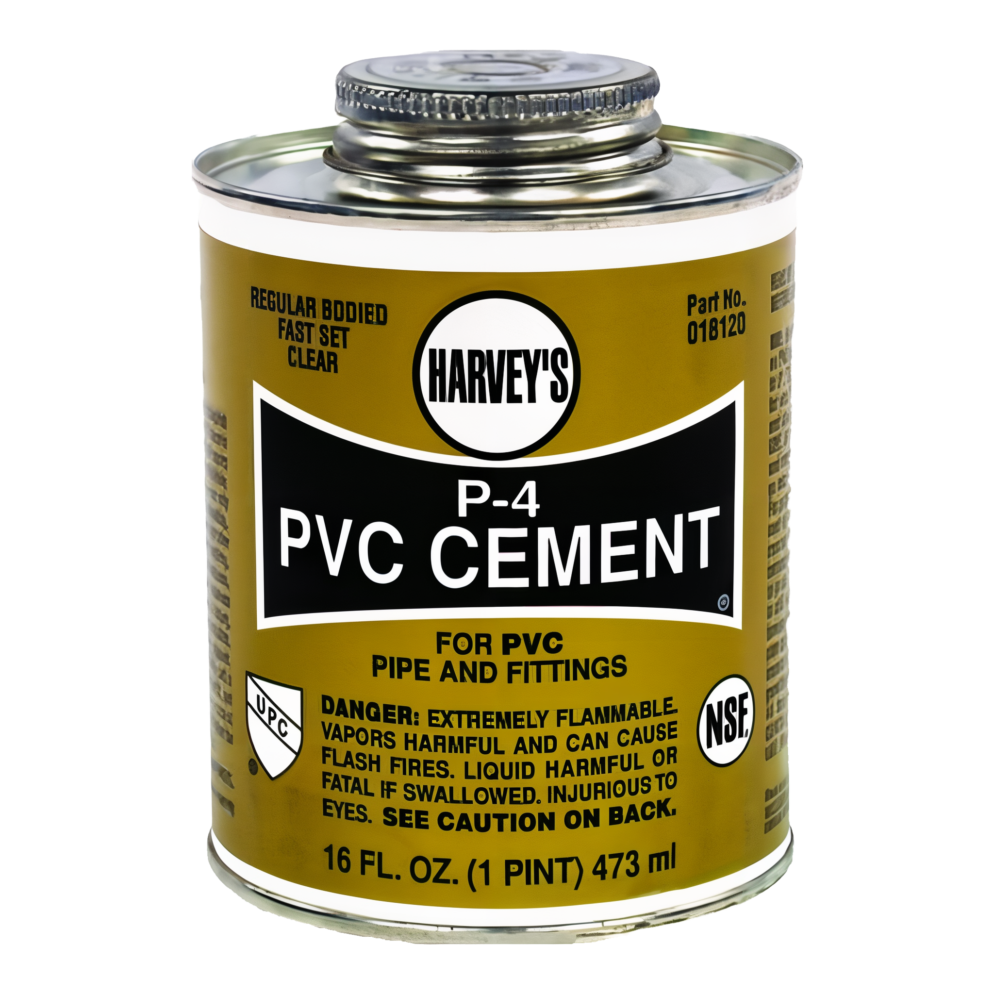 Harvey's Clear Cement for PVC