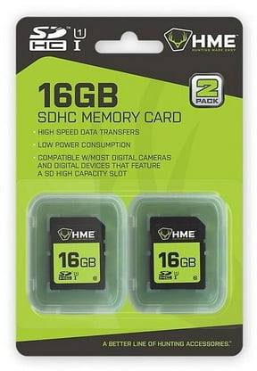 HME Trail Camera SD Card Bundle