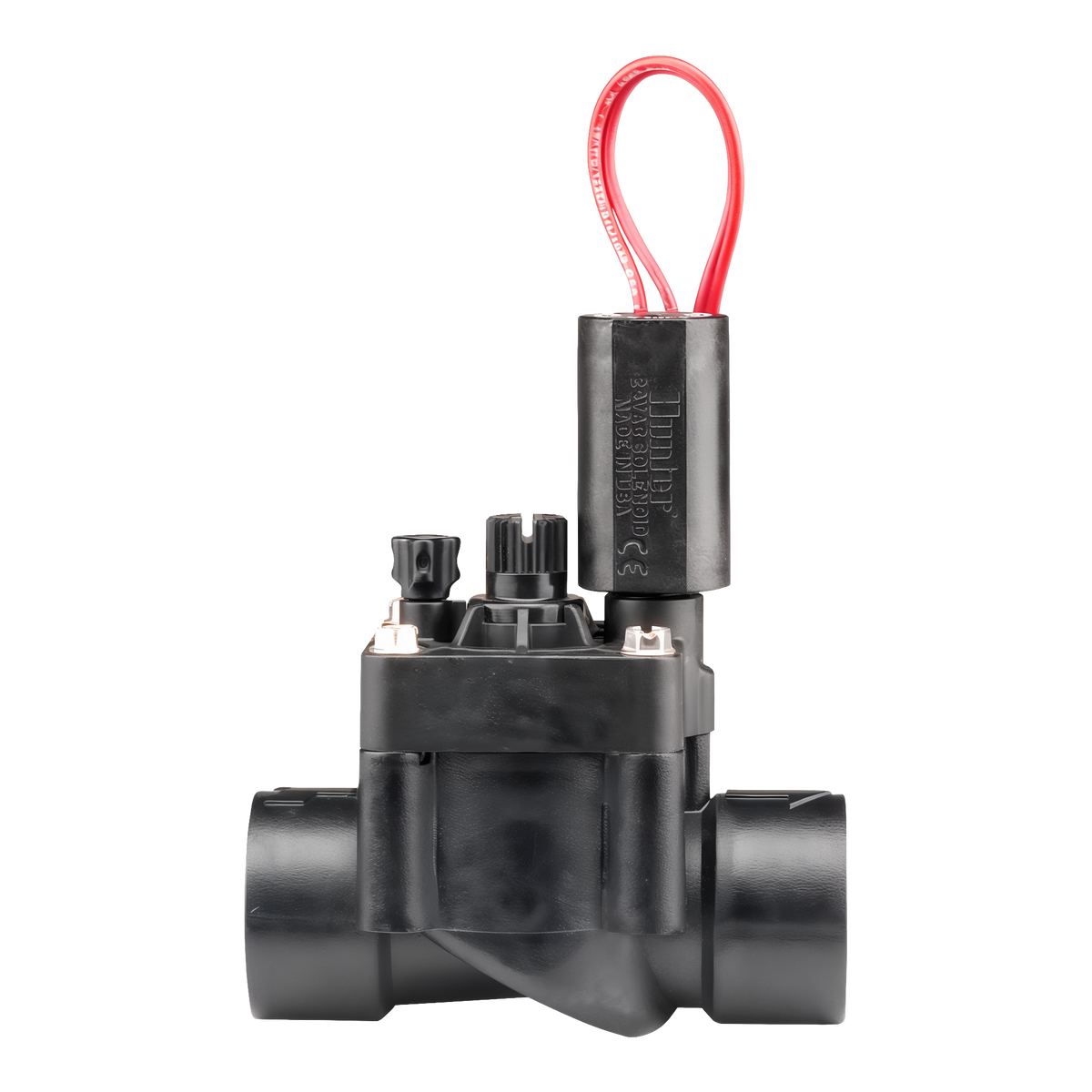 Hunter PGV-101-G-S 1 in. PGV Globe Valve with Flow Control, Slip x Slip -- product image