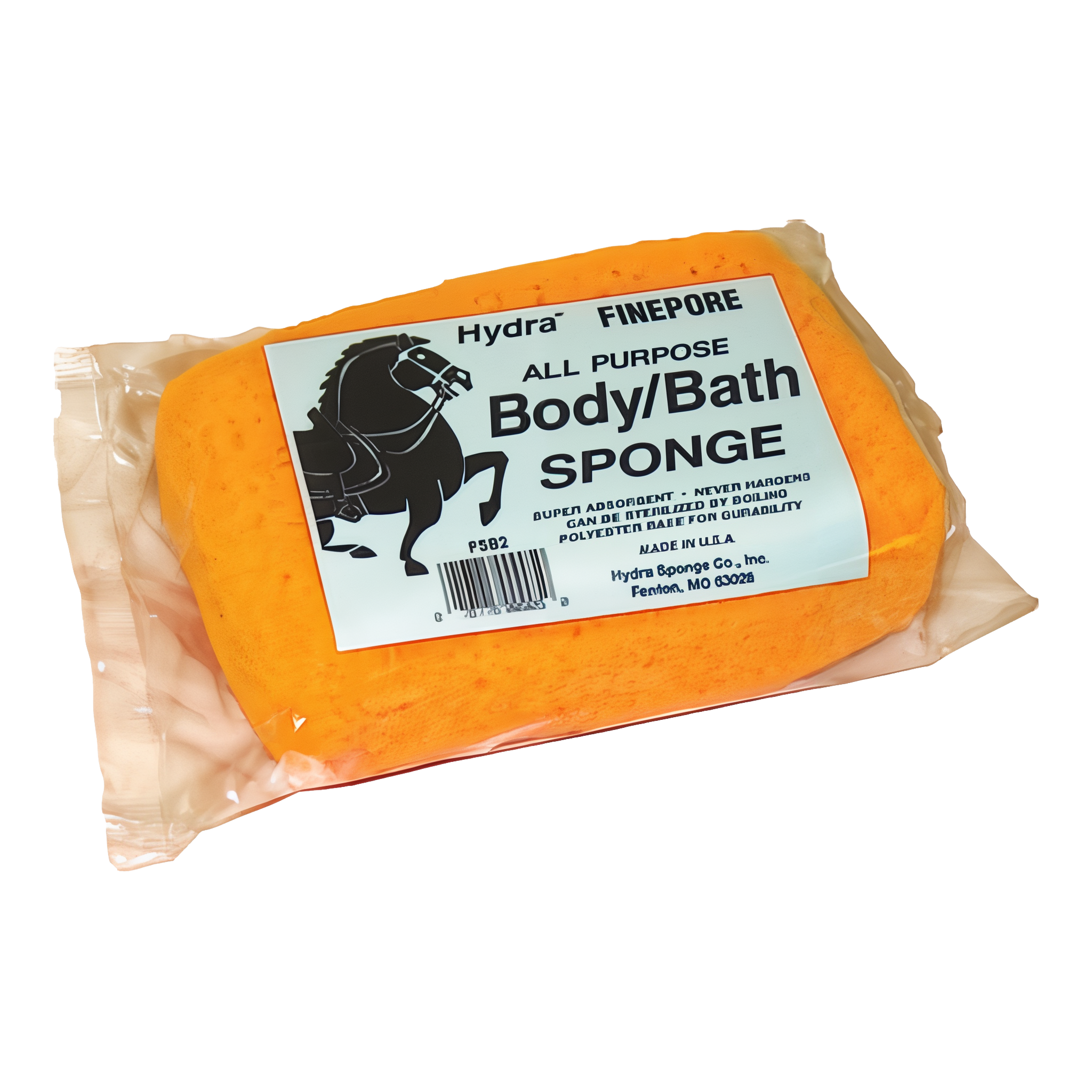 FSB-2 Red All Purpose Sponge, 12 inch size, for livestock and farm, horses.