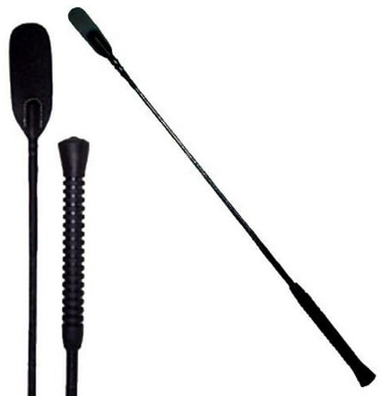Intrepid International Riding Crop with Rubber Handle