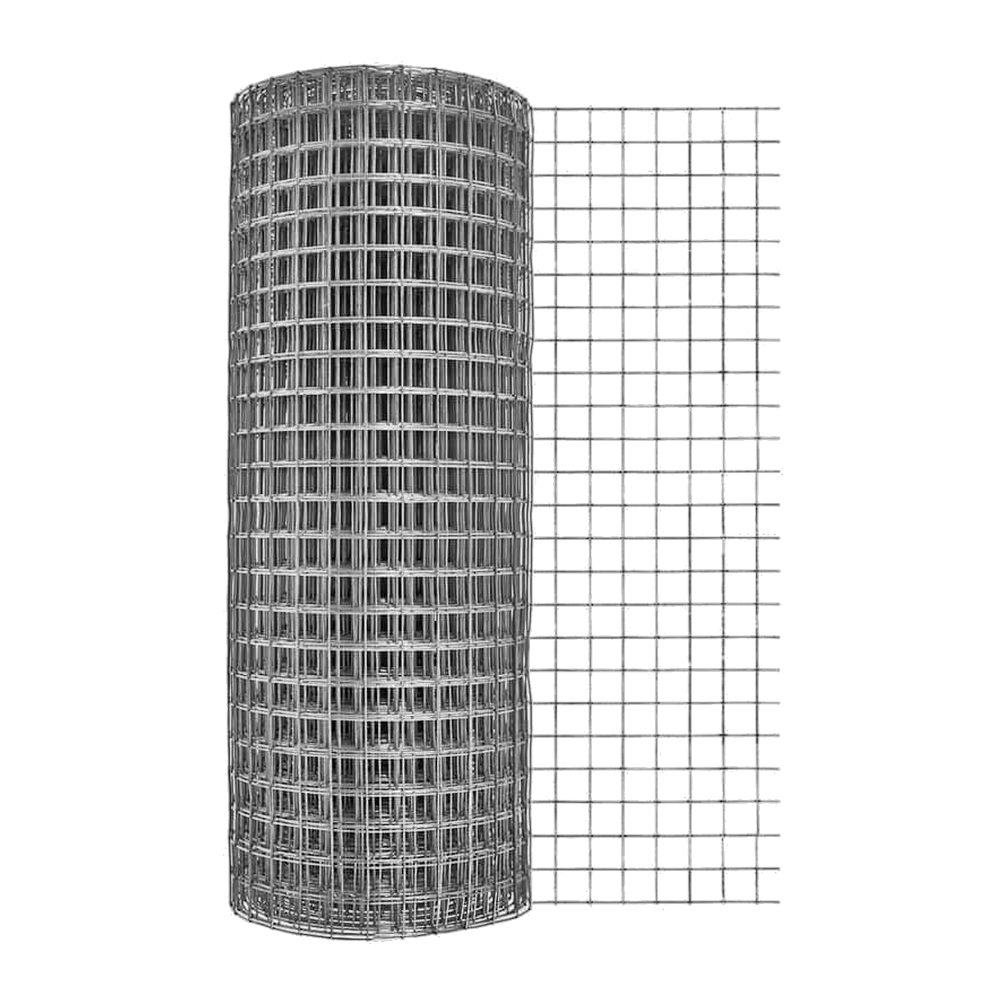 IronRidge galvanized welded wire fence roll with 1 inch by 1 inch mesh