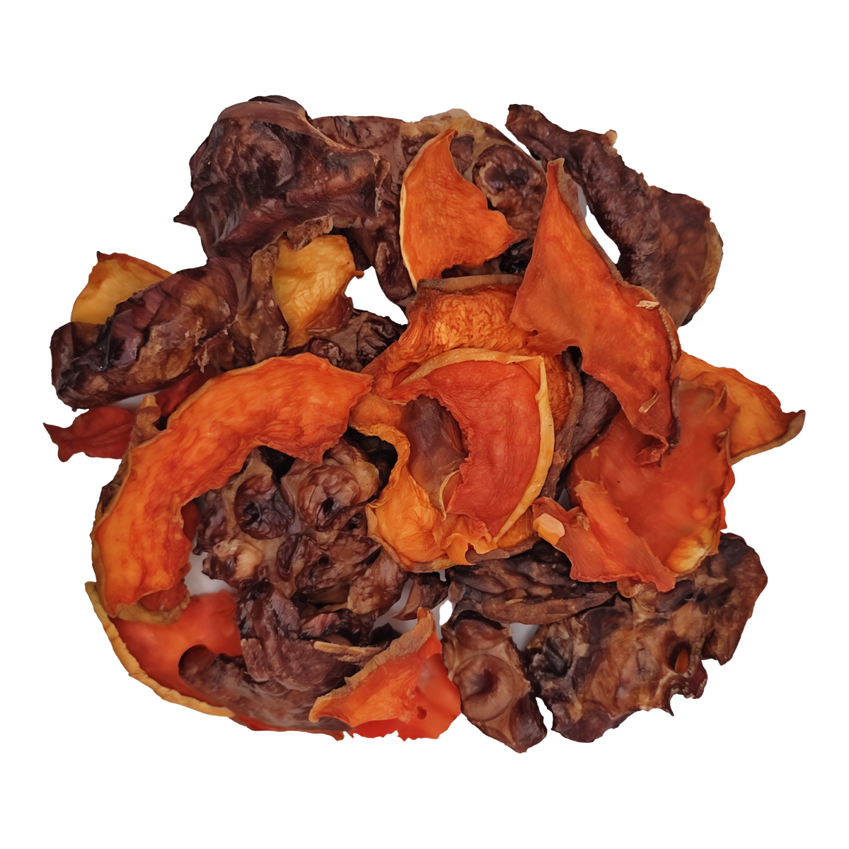 Jack&Pup Just Beef & Pumpkin Dog Treats -- beef lung and pumpkin treat pieces