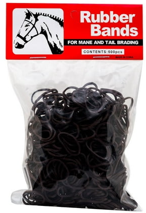 Jeffers Equine Rubber Braiding Bands