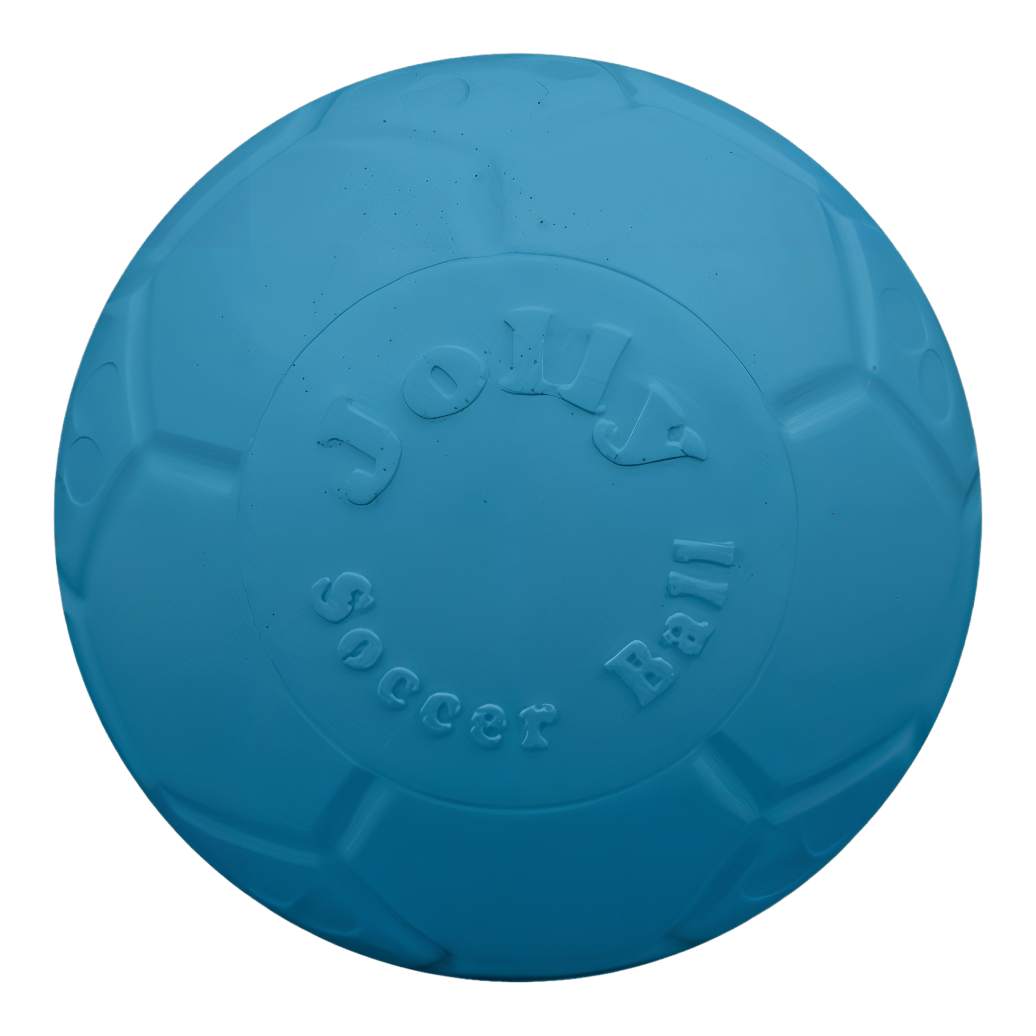 Jolly Pets Jolly Soccer Ball Dog Toy Ocean Blue Large (8")