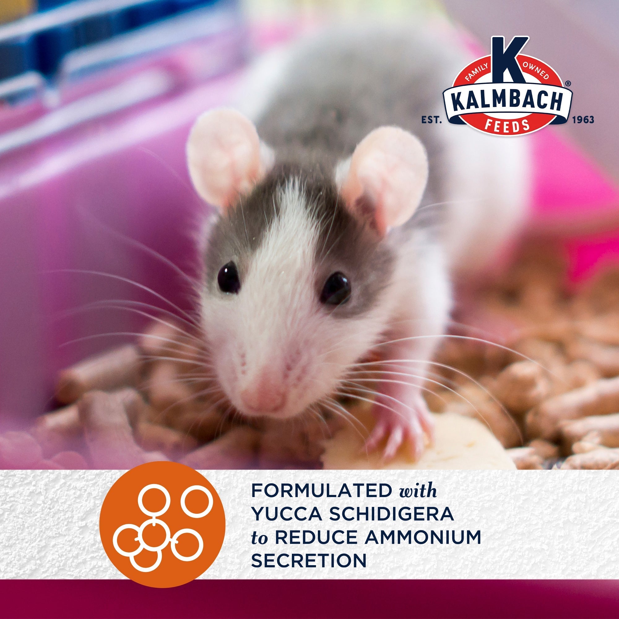 Formulated with Yucca schidigera to reduce ammonium secretion