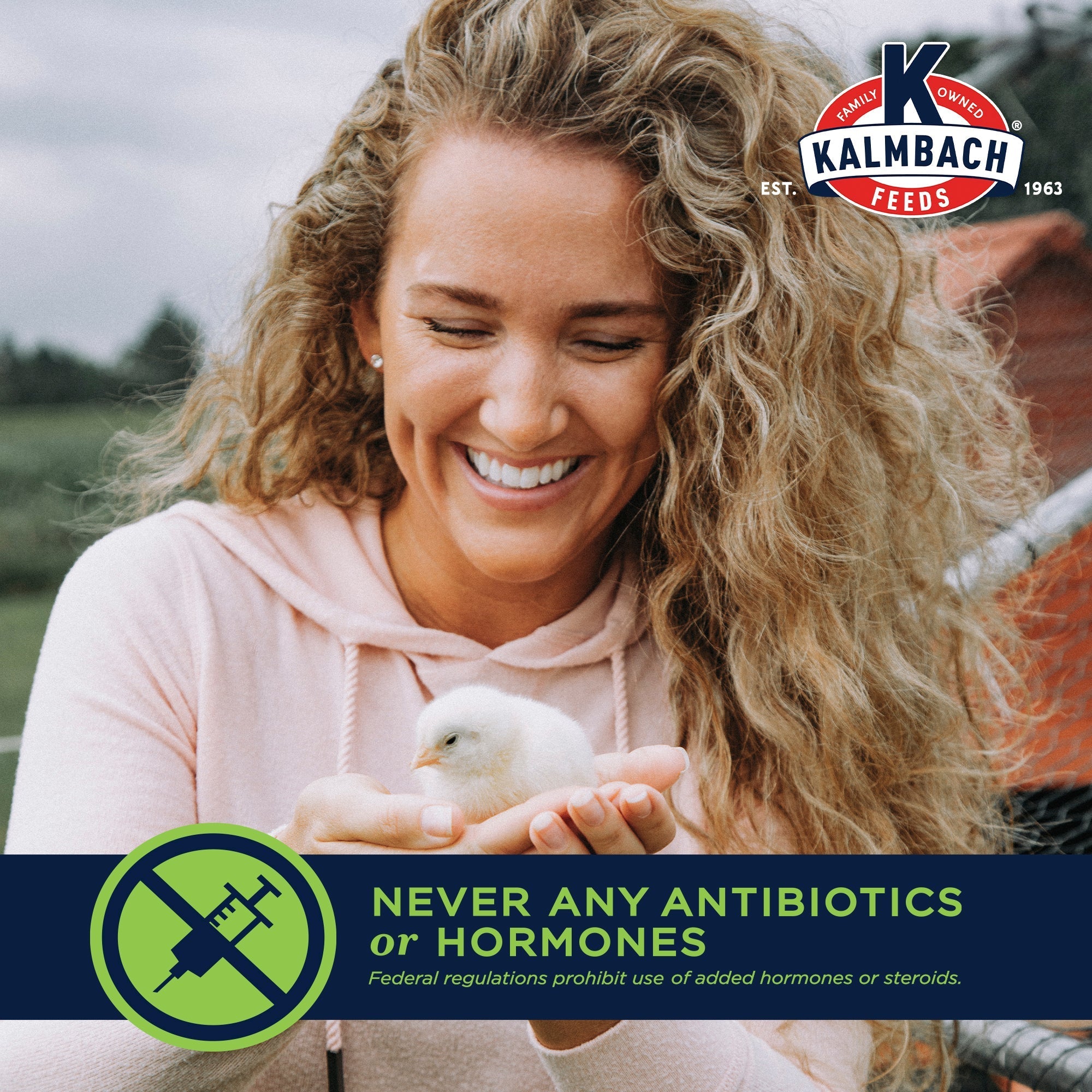 Never any antibiotics or hormones