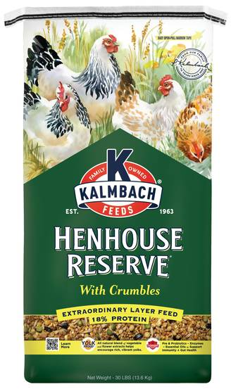 Kalmbach Feeds Henhouse Reserve 17% Layer Feed with Crumbles