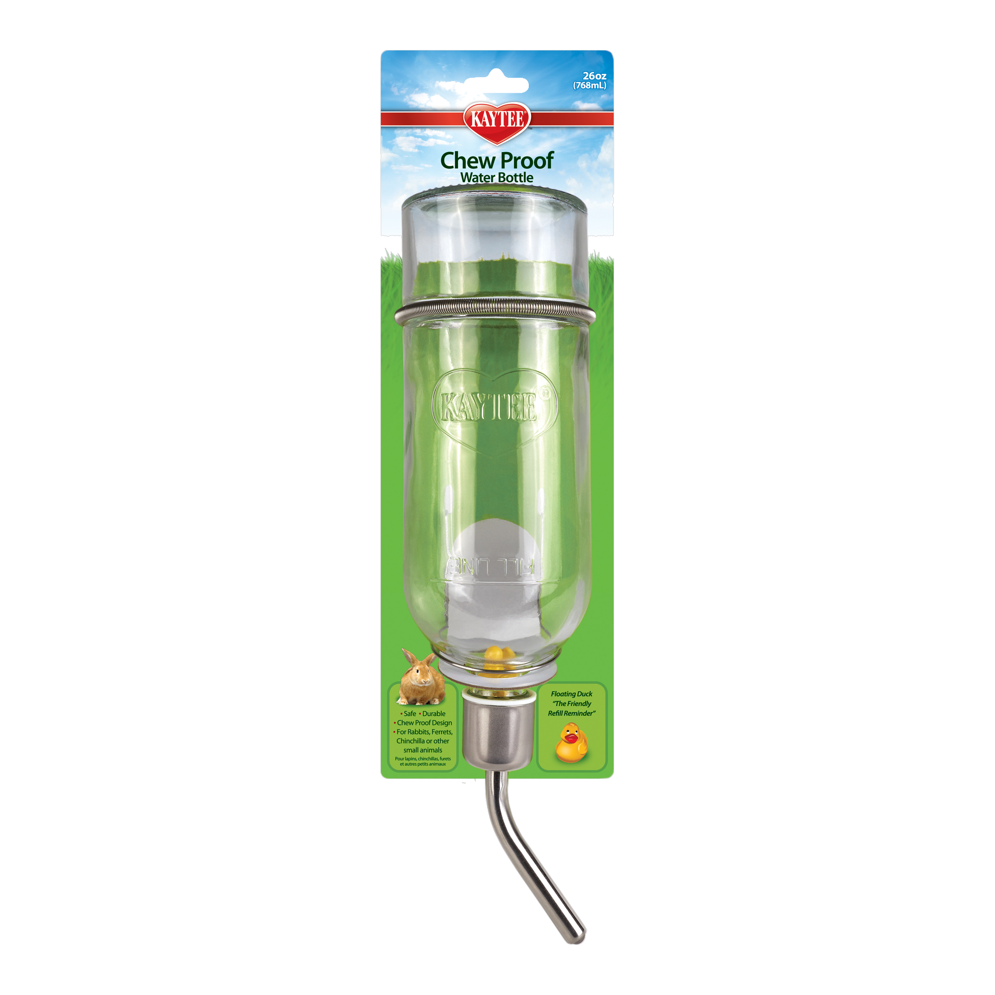 Kaytee Chew-Proof Water Bottle package front