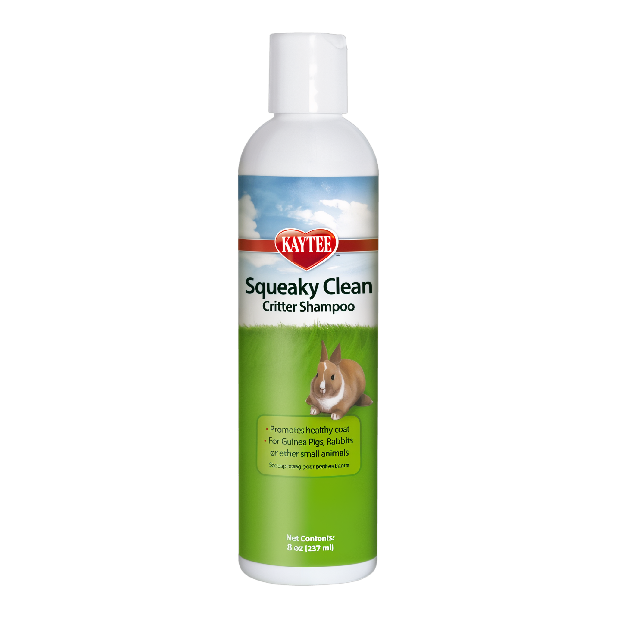 Kaytee Squeaky Clean Critter Shampoo 8 oz bottle