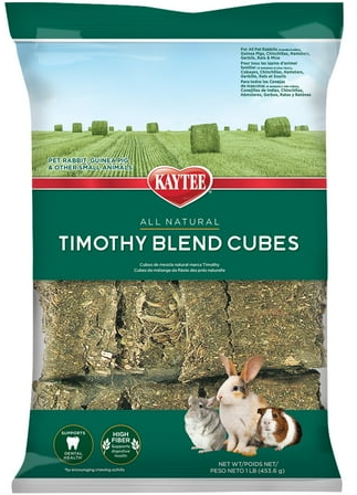 Kaytee Timothy Hay Blend Cubes
