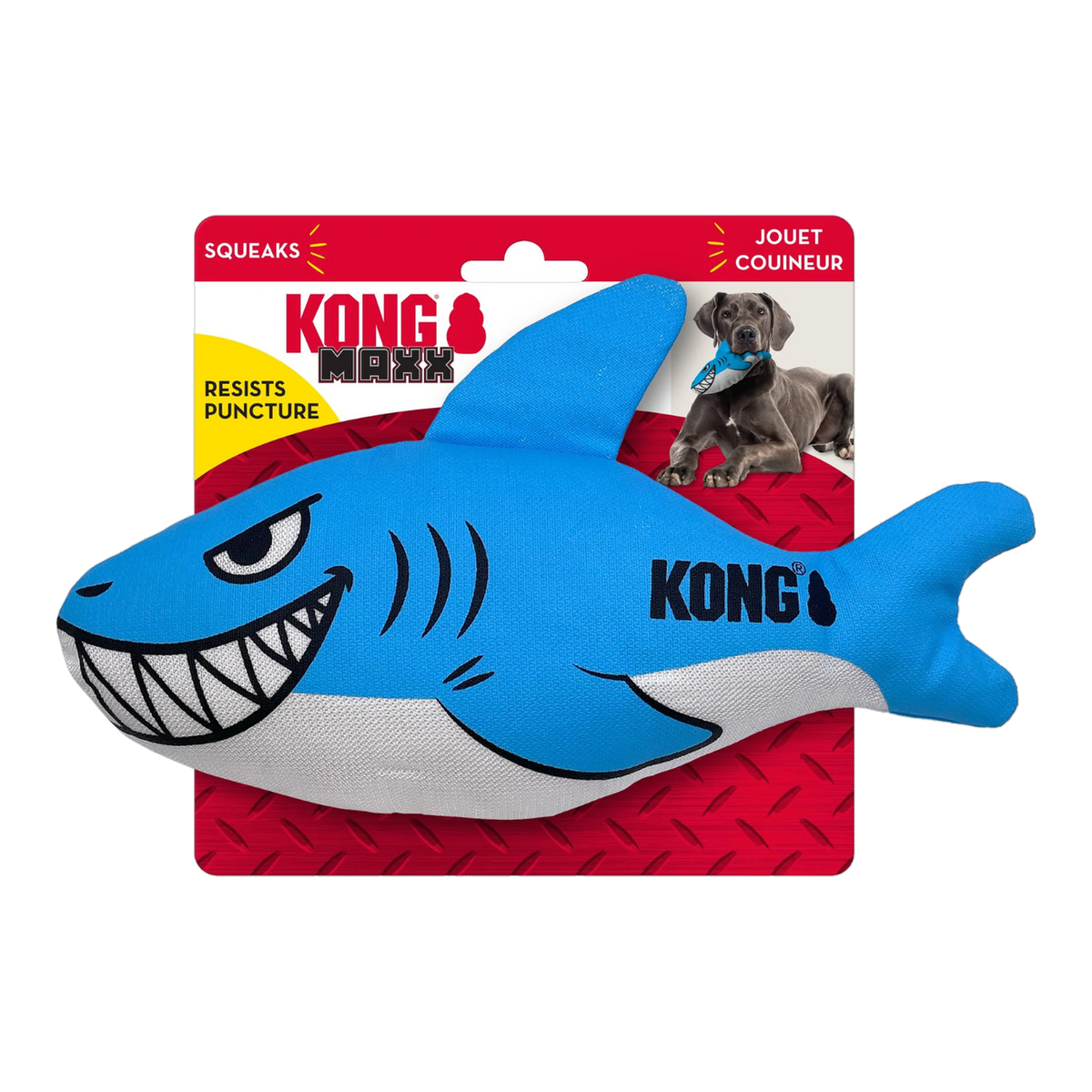 KONG Maxx Shark Dog Toy MEDIUM