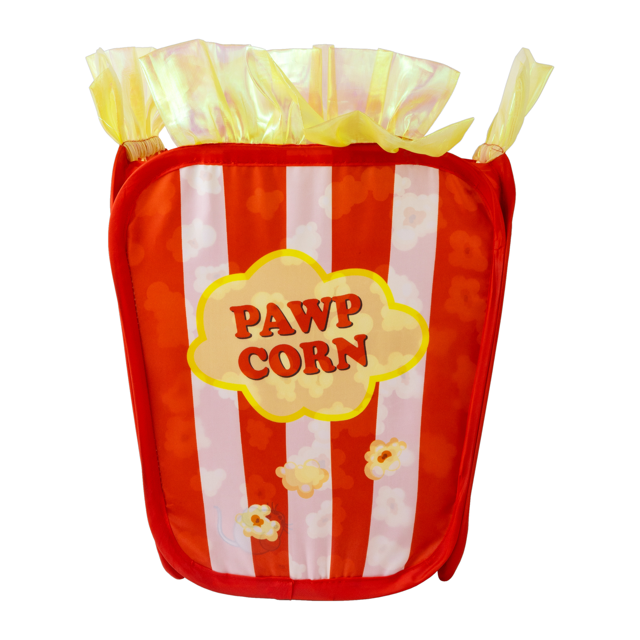KONG Play Spaces Pawpcorn popcorn bucket cat toy front