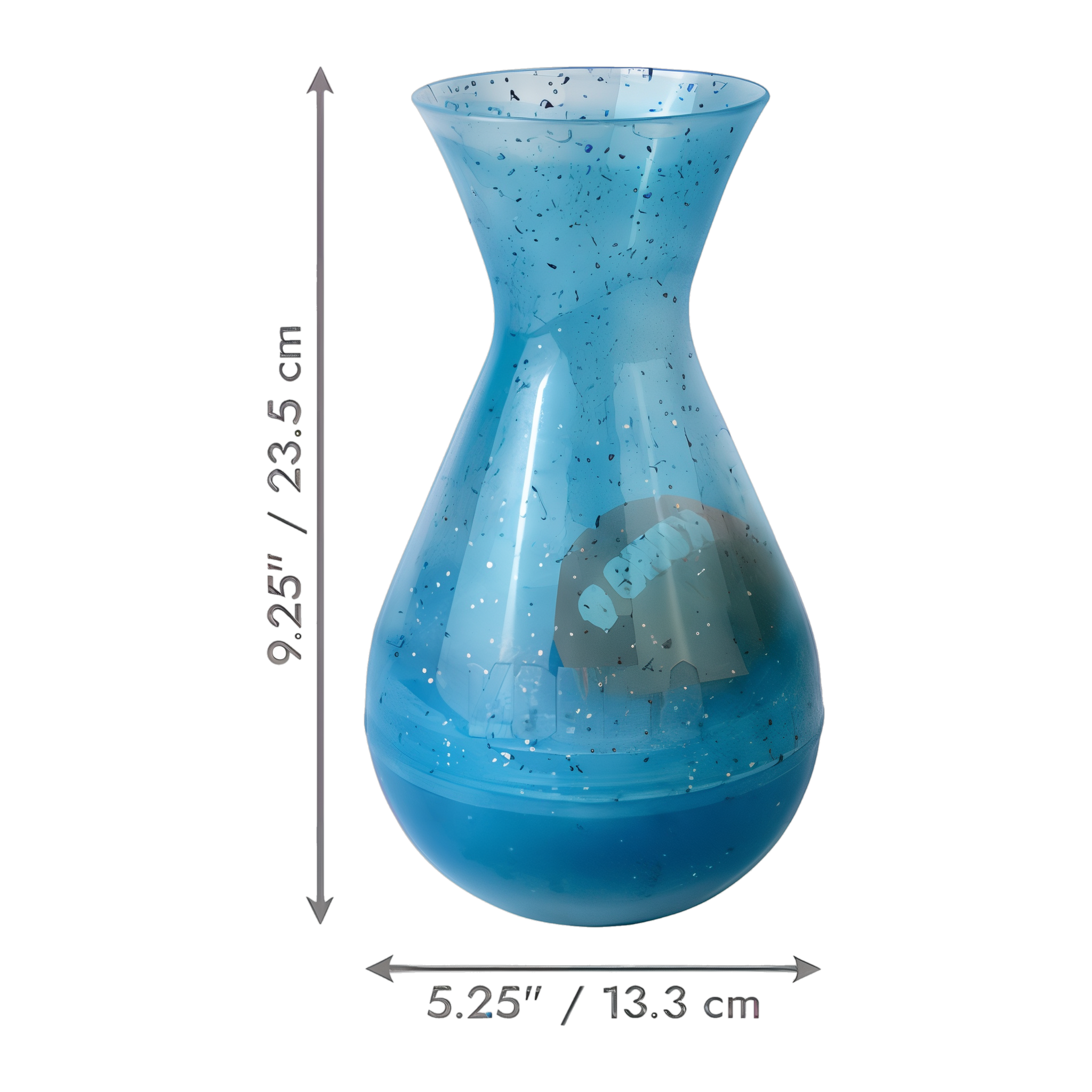 KONG Rewards Tipsy Large dimensions 9.25 inches tall by 5.25 inches wide