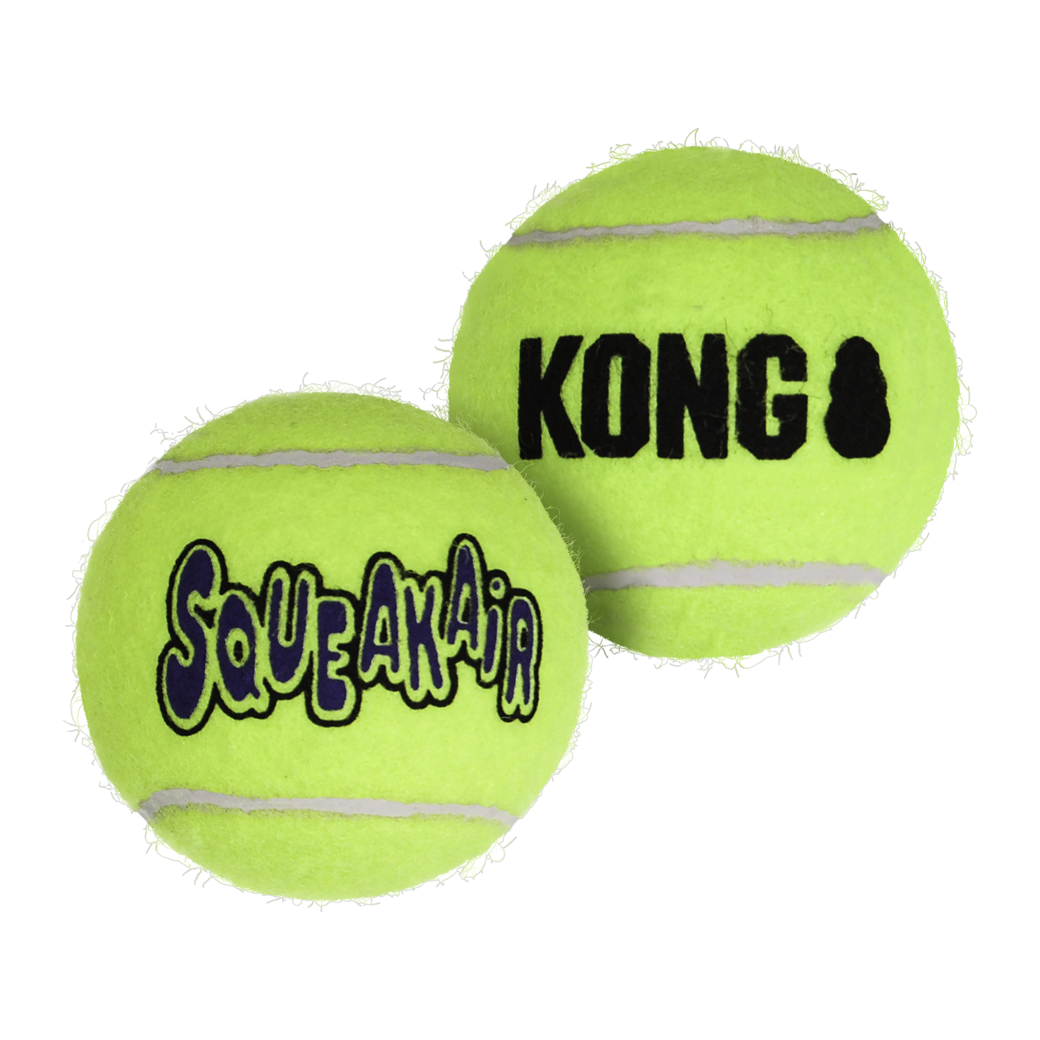 KONG SqueakAir Balls large two pack tennis ball dog toys
