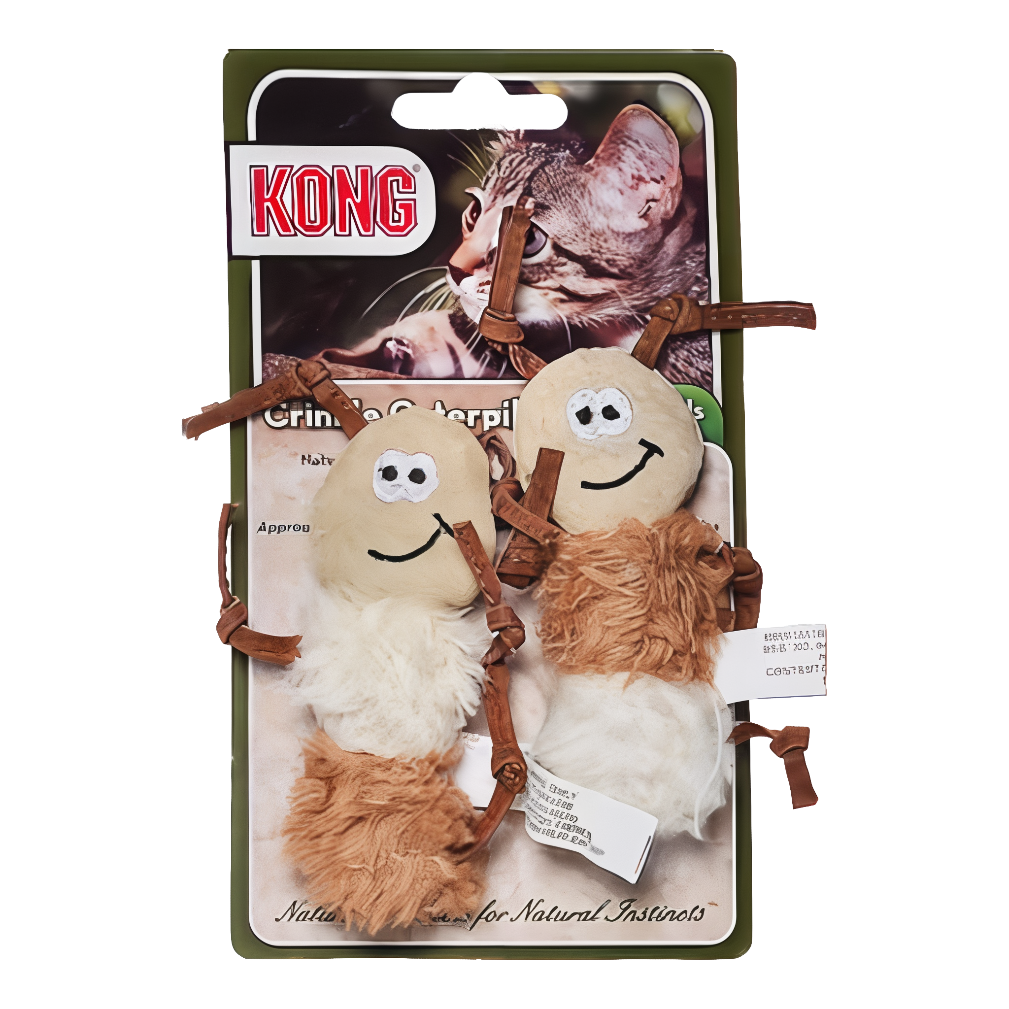 KONG Crinkle Fish Cat Toy