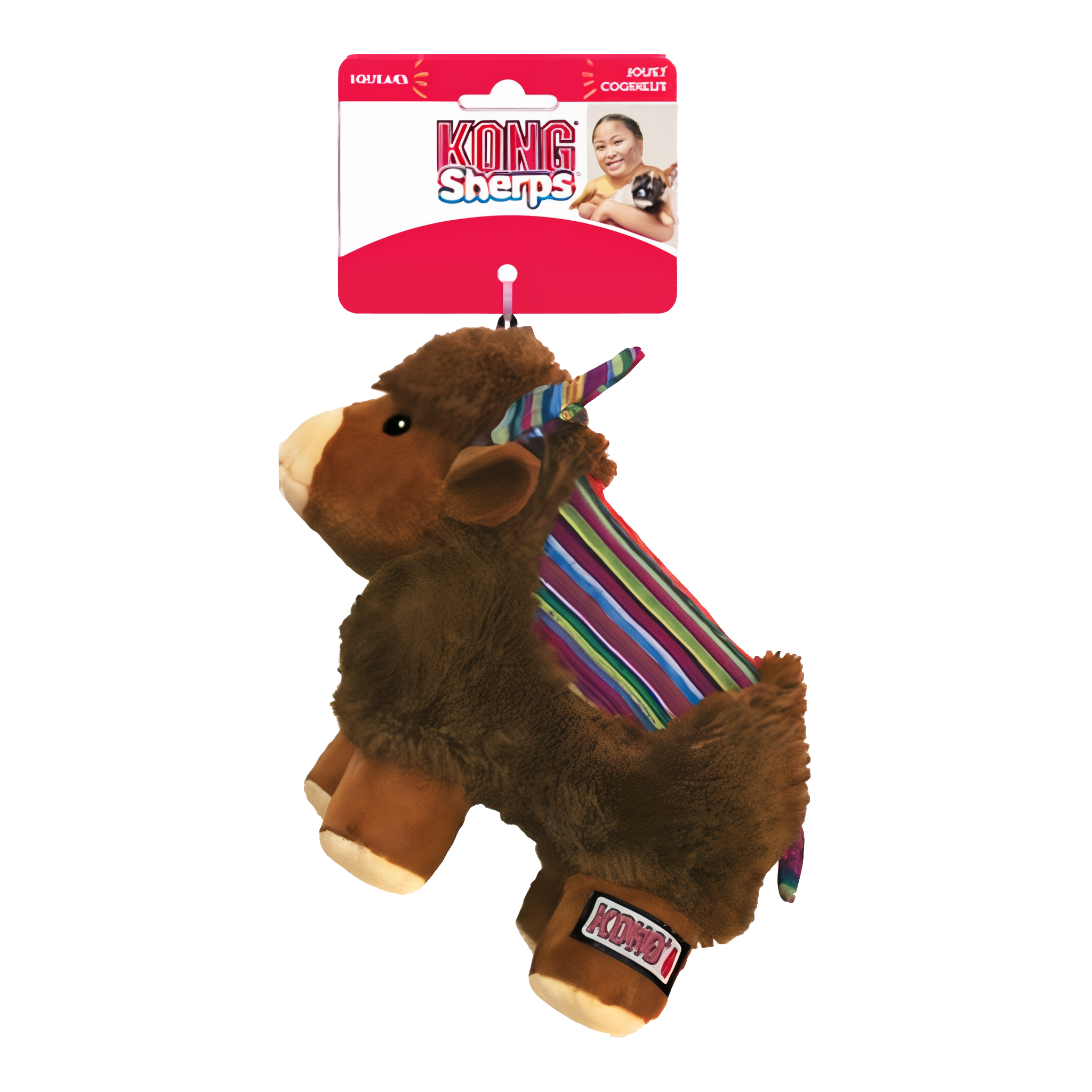 KONG Sherps Yak Dog Toy