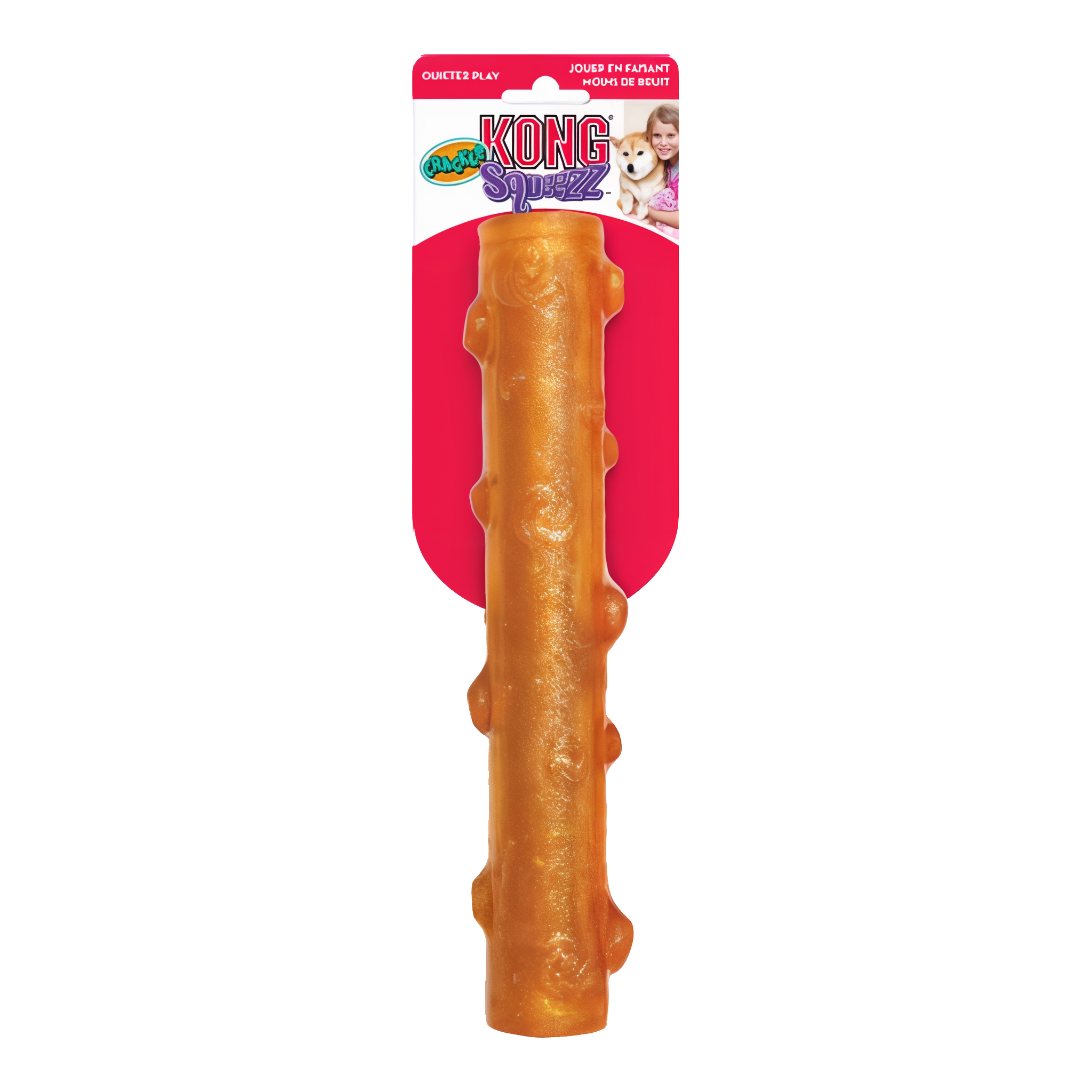 Kong Squeezz Crackle Stick