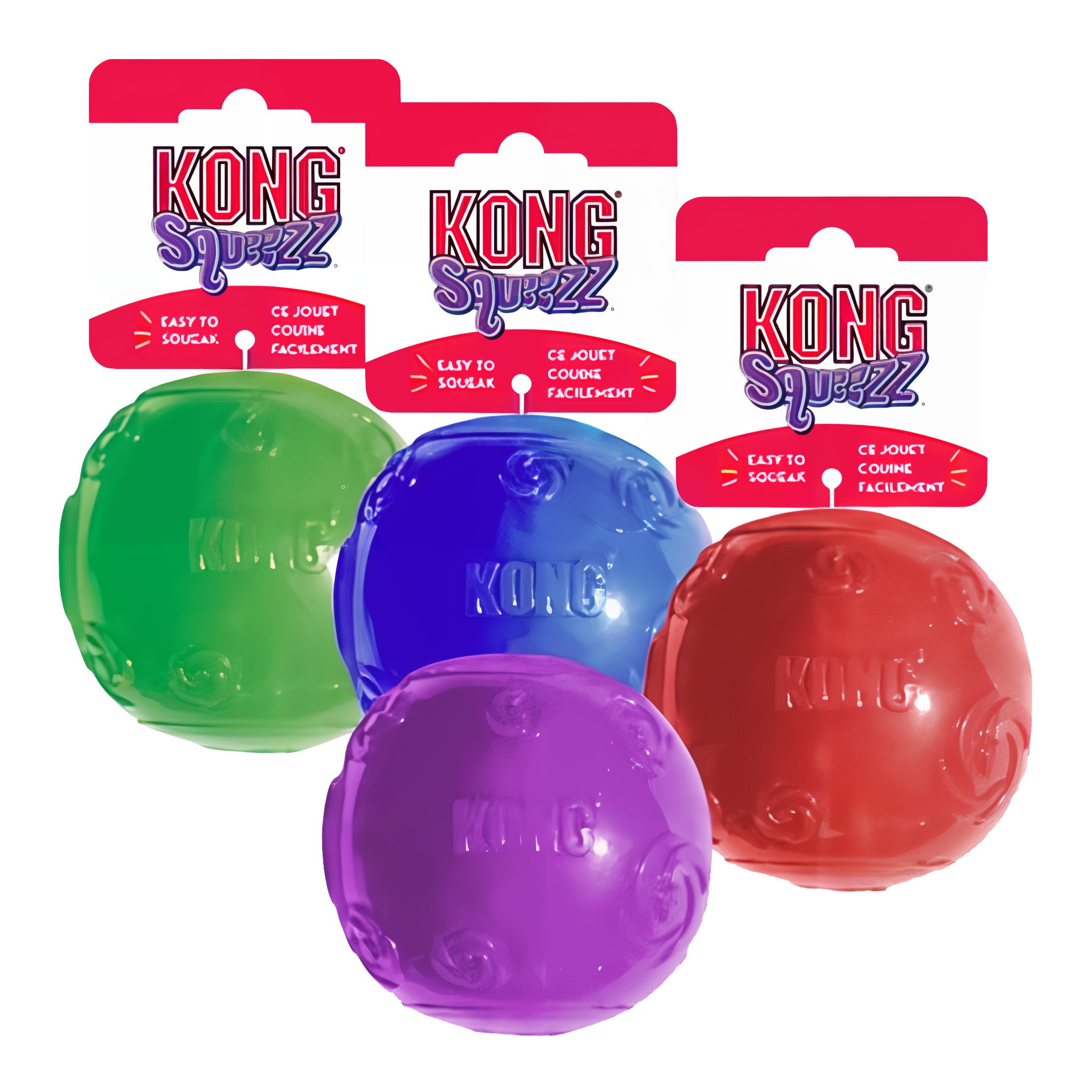 KONG Squeezz Ball Dog Toy