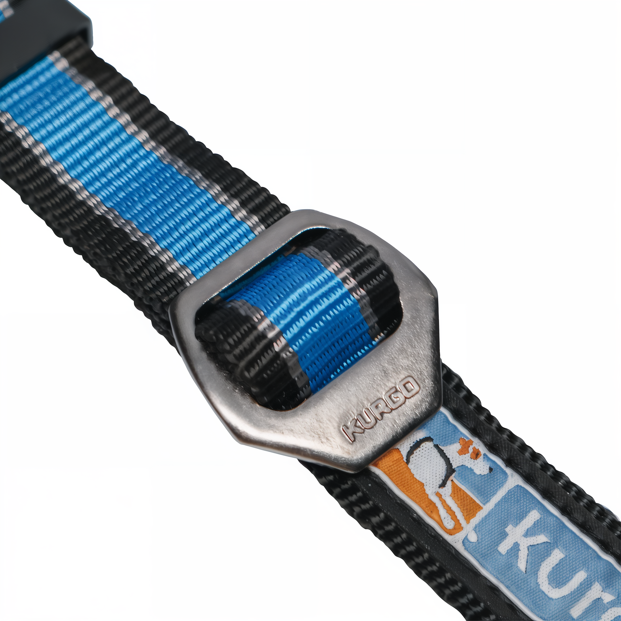 Length adjustment slide on the Kurgo Bungee Seatbelt Tether