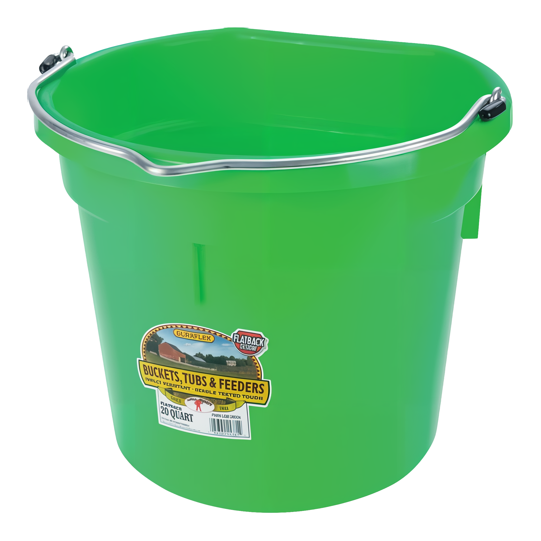 TopDawg Little Giant Plastic Flat Back Bucket