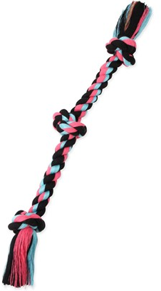 Mammoth Cottonblend Color Flossing Rope Dog Toy