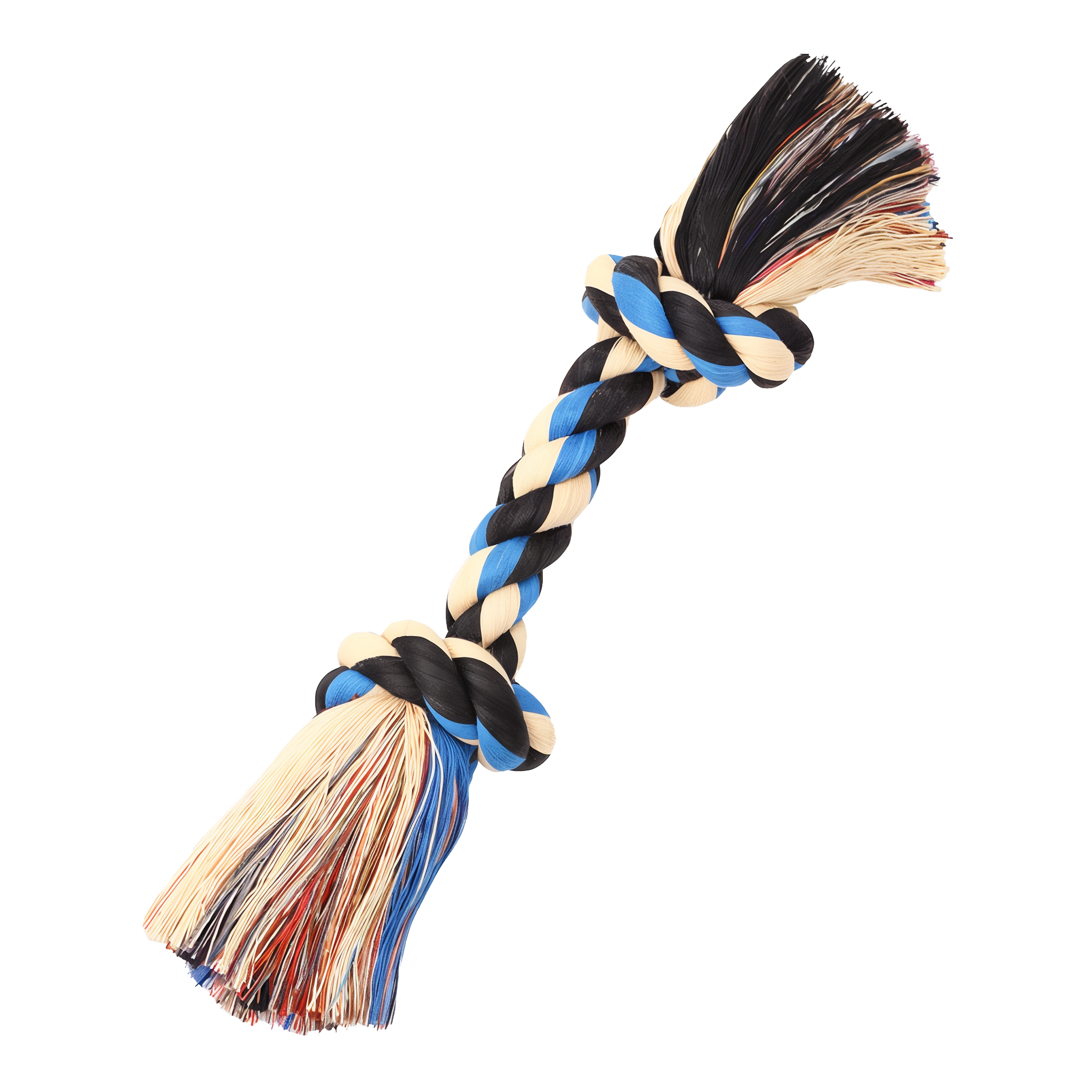 Mammoth Flossy Chews Color Rope Bone Dog Toy X-Large 16"
