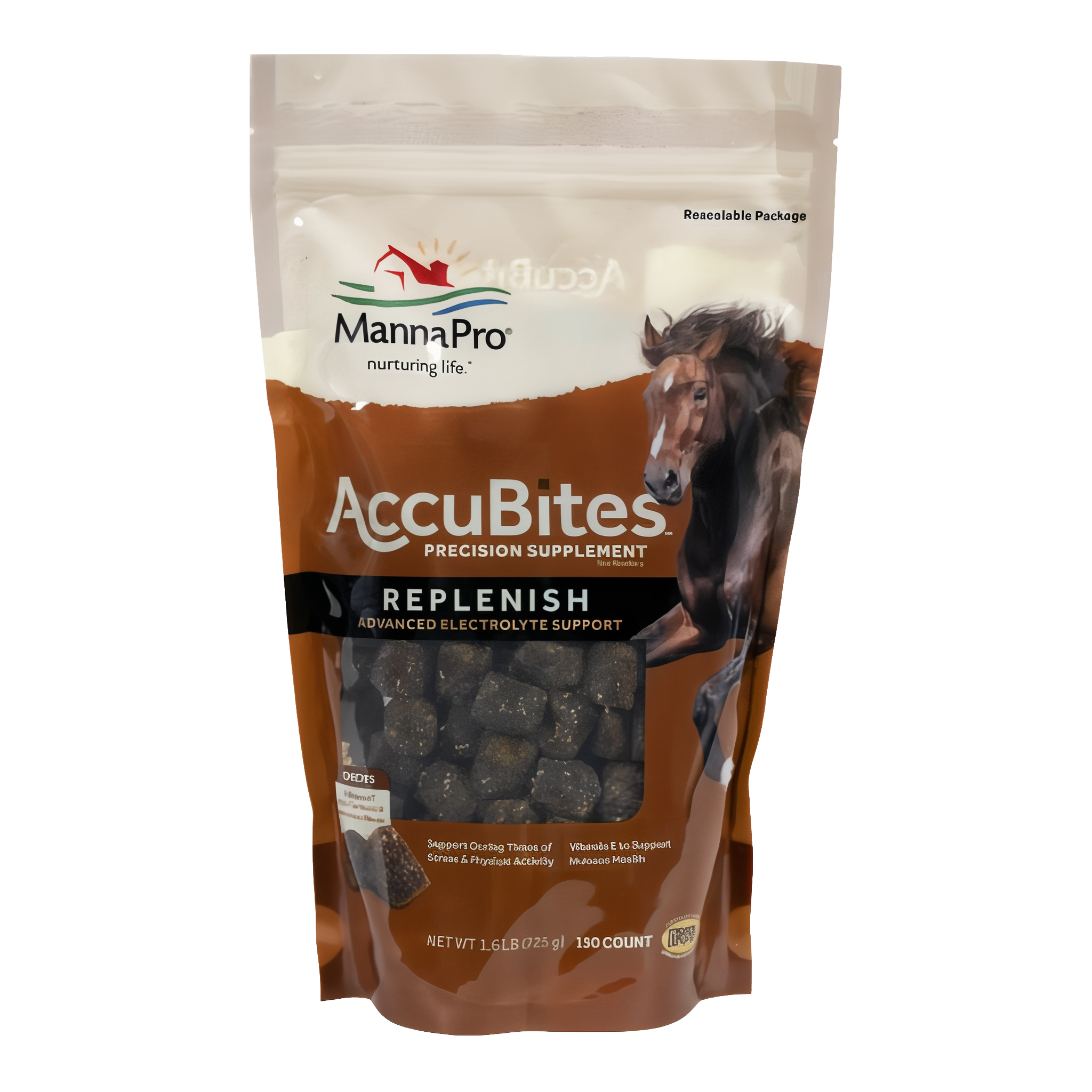 Manna Pro AccuBites Replenish Horse Supplement