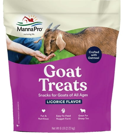 Manna Pro Goat Treats Crafted with Oatmeal