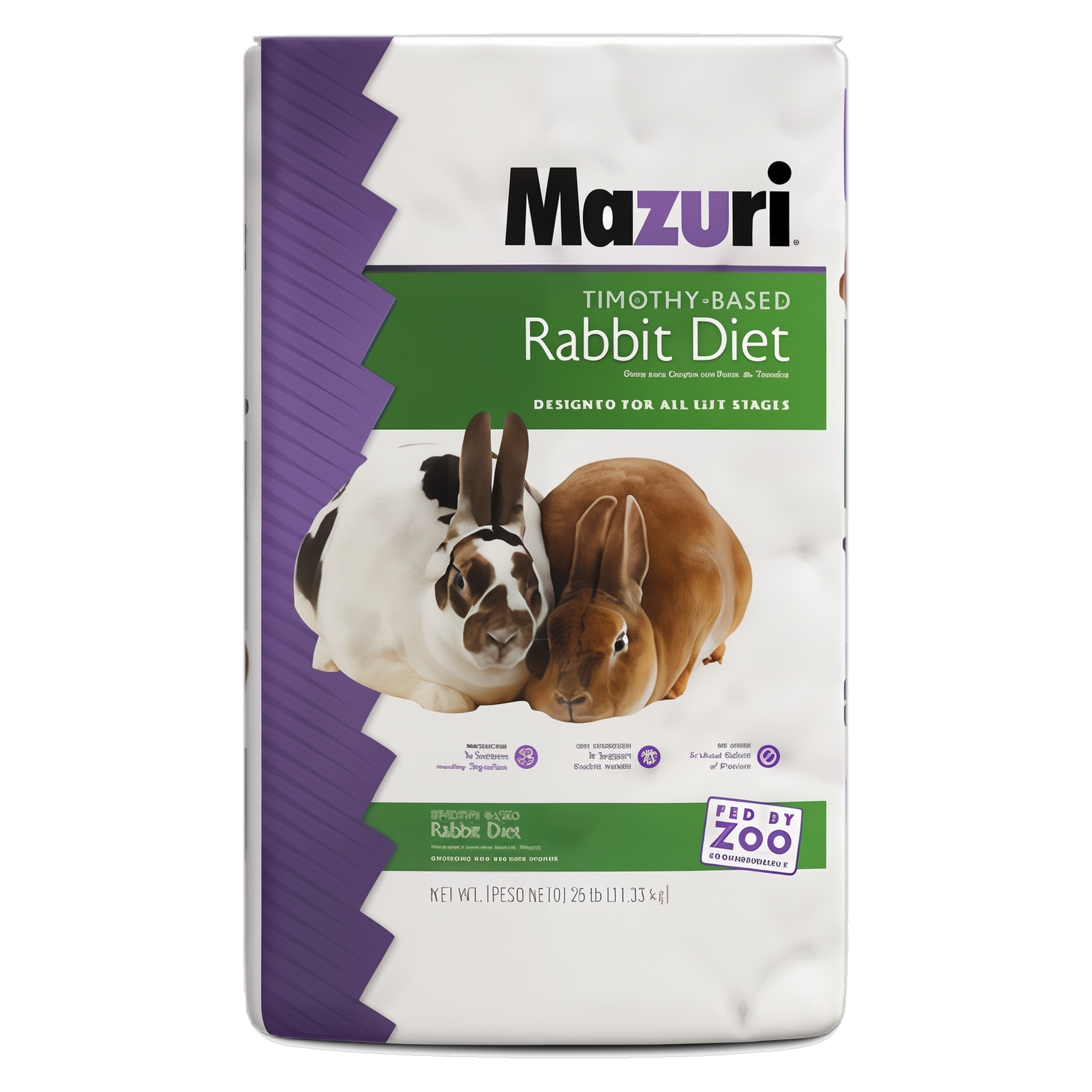 Mazuri Timothy-Hay Based Rabbit Diet bag