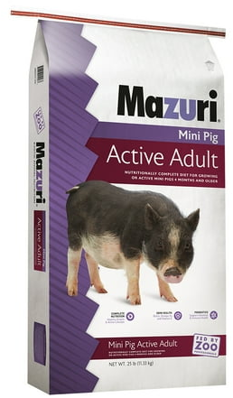 Mazuri Mini Pig Active Adult Food