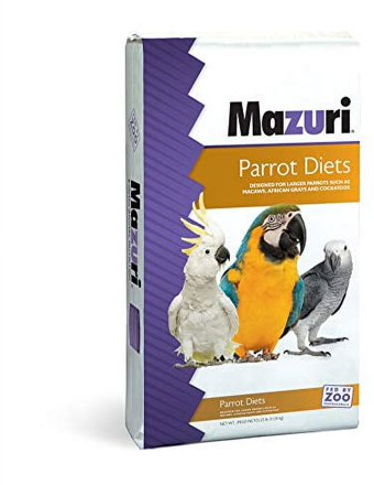 Mazuri Nutritionally Complete Large Bird Diet Parrots