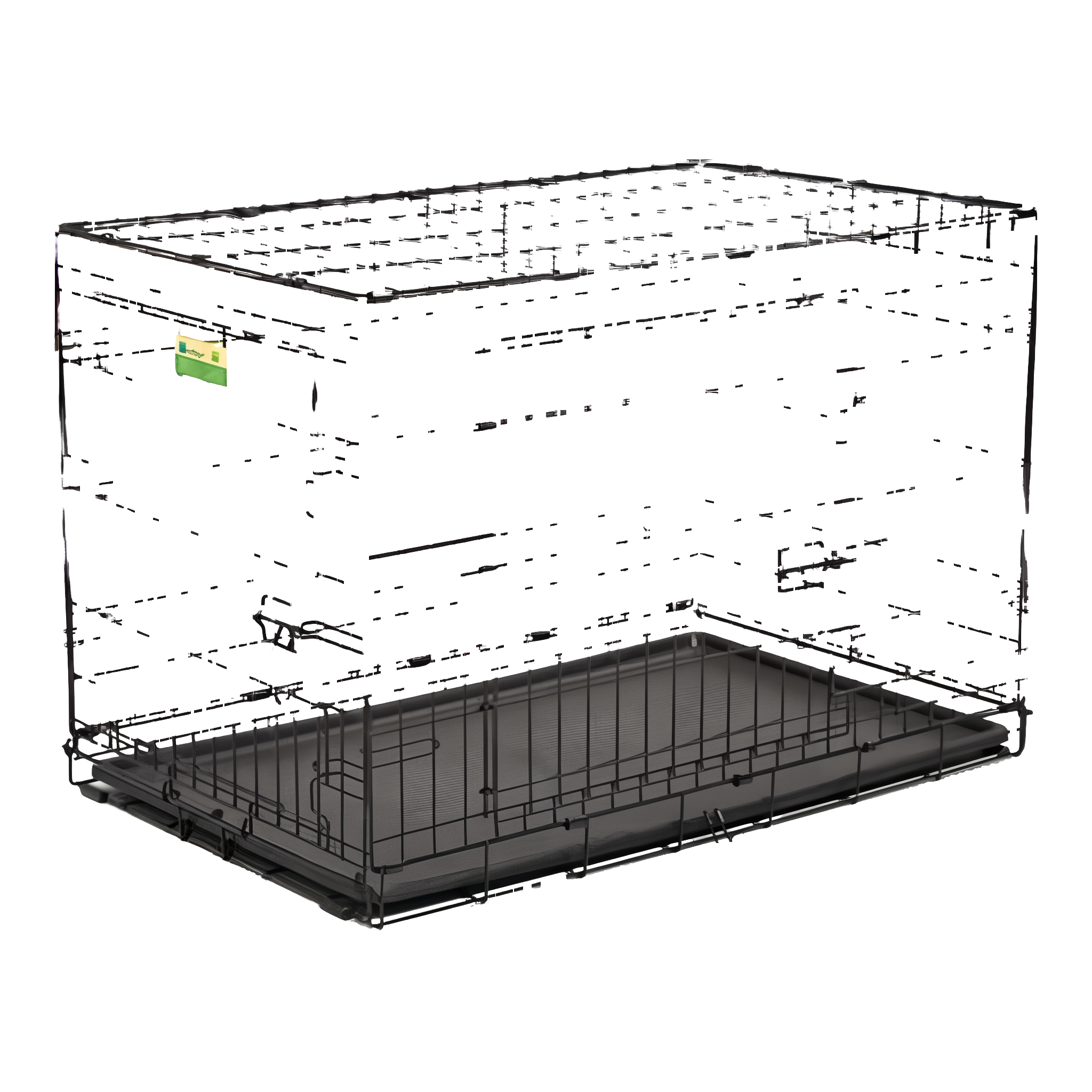 Contour Double Door Dog Crate, 36 inch size, for medium sized dogs