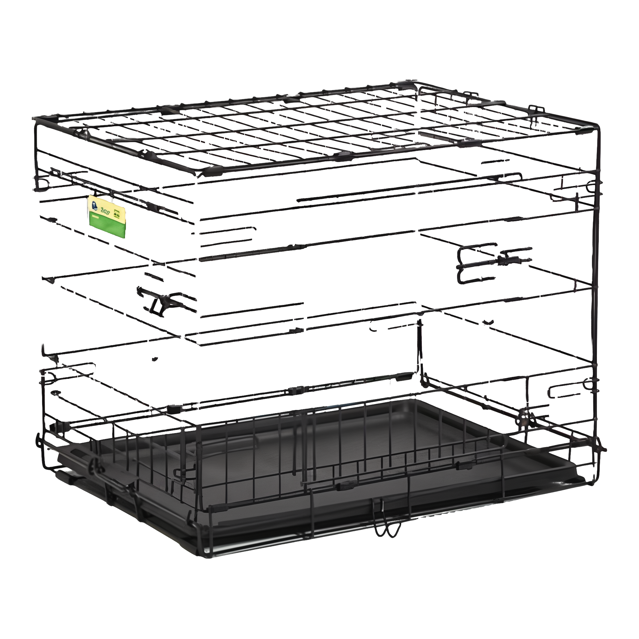 Contour Double Door Dog Crate, 24 inch size, for small to medium dogs