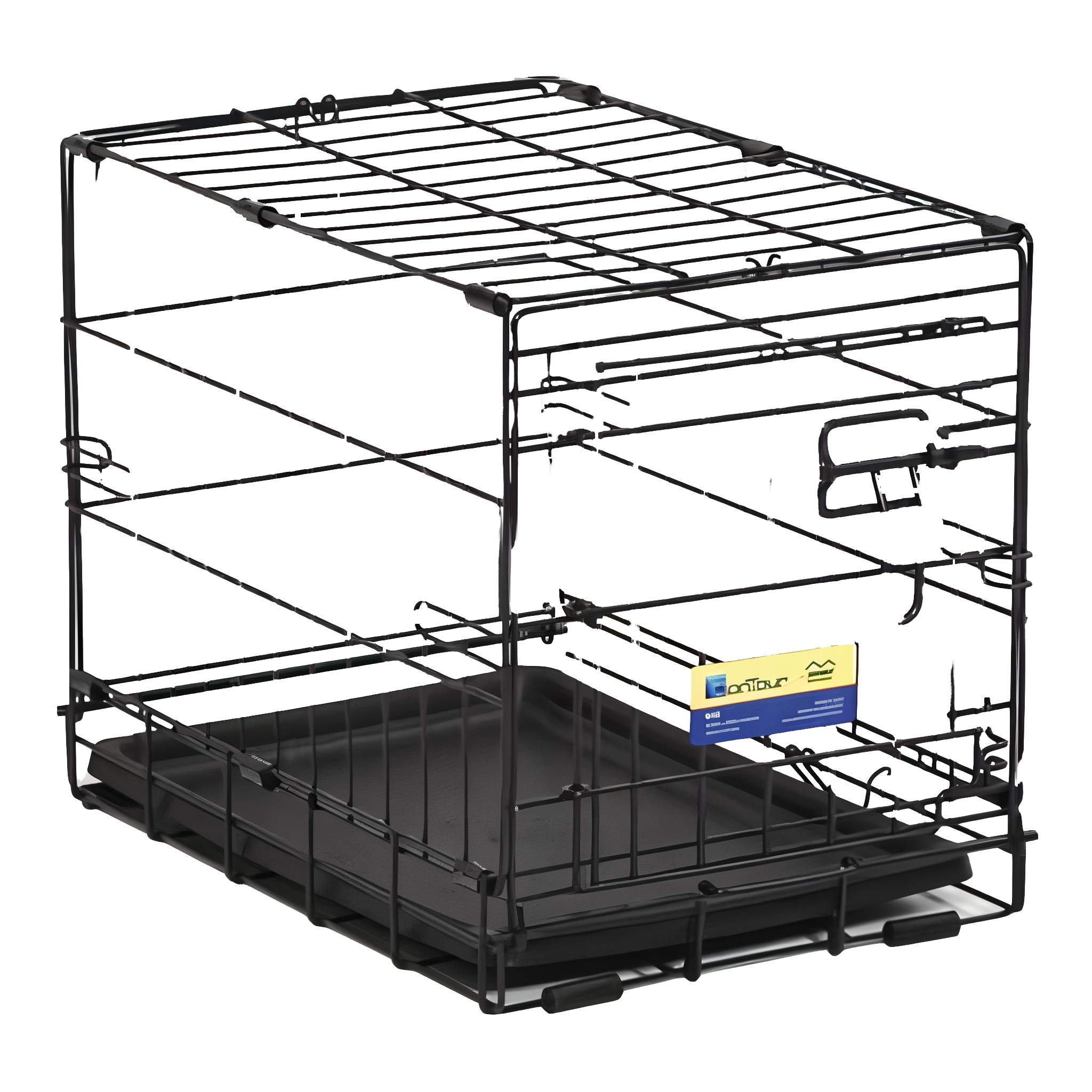 Contour Single Door Dog Crate, 18-inch size for small dogs.